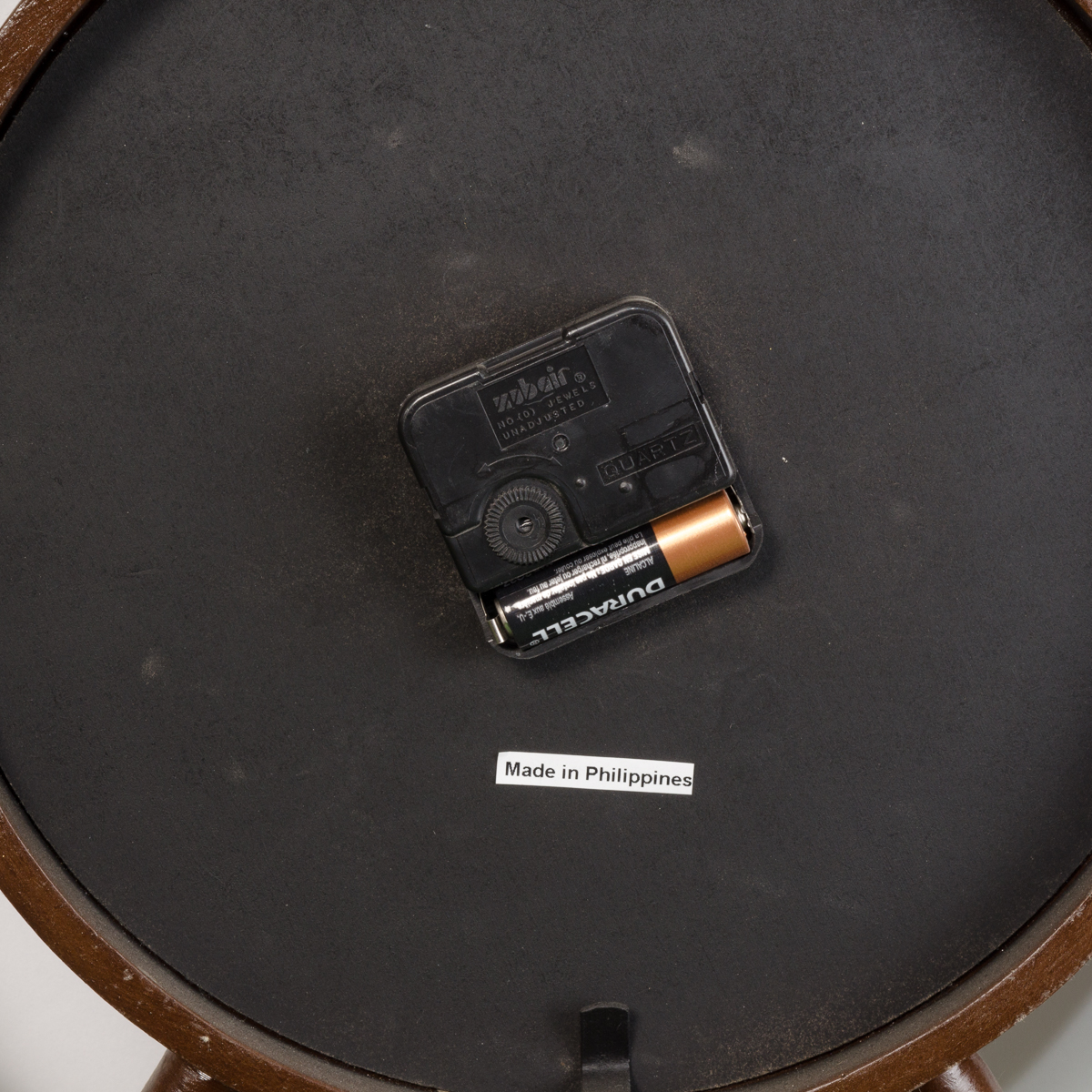 Nautical-Themed Wall Clock and Anchor