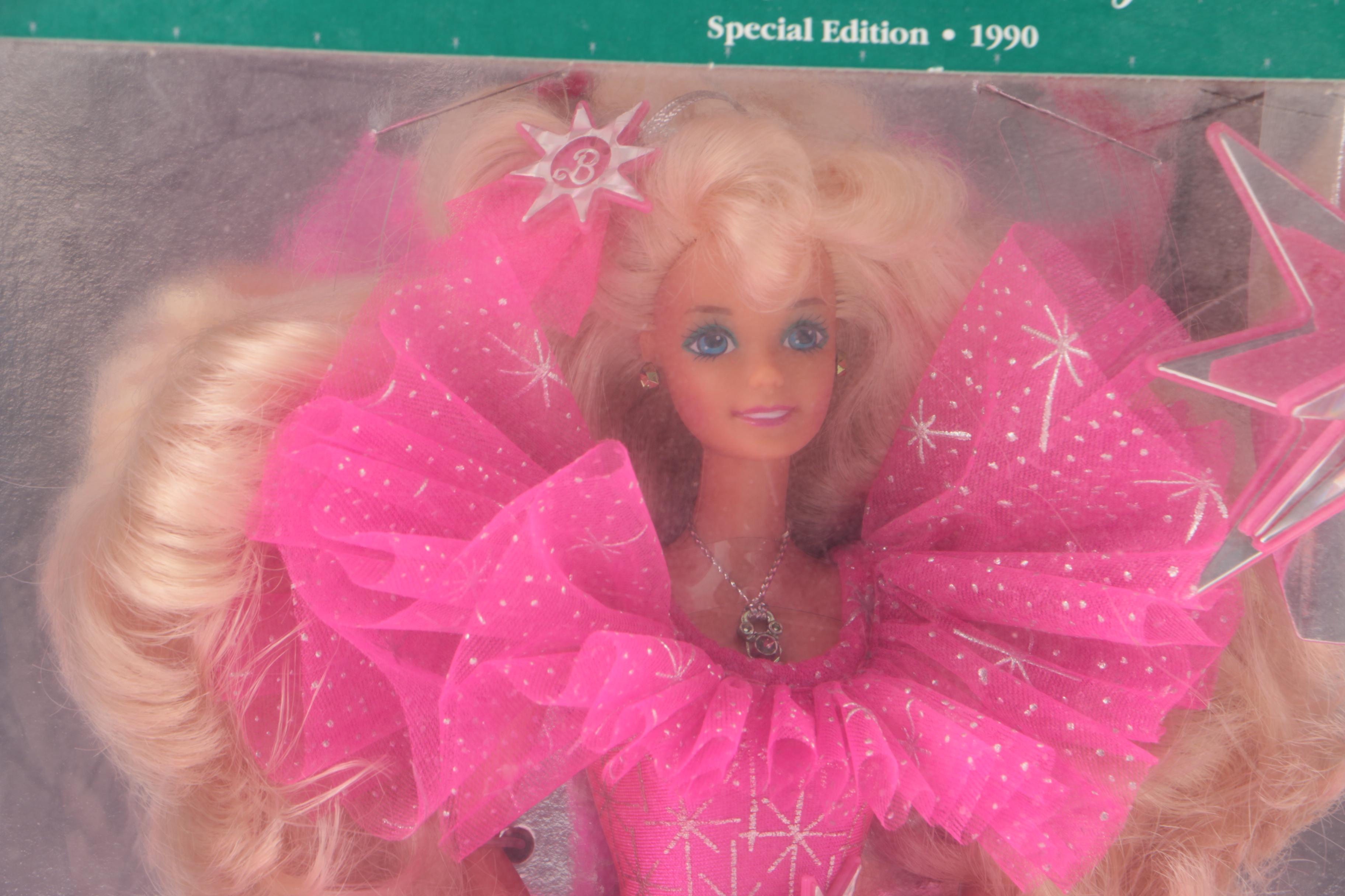 1990s Mattel "Happy Holiday Barbie" Dolls