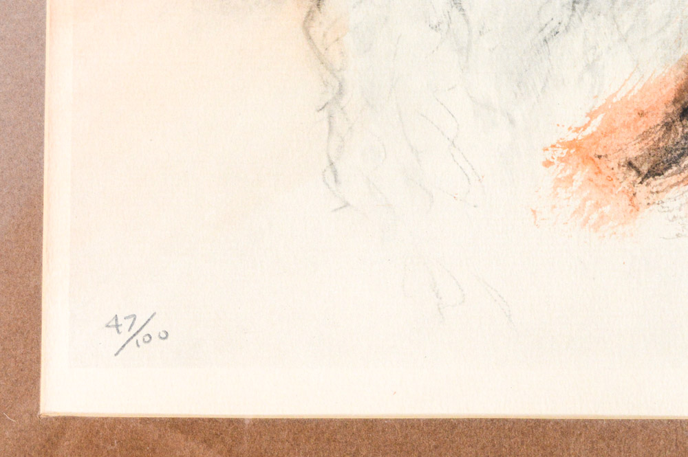 1972 Jonas Gerard Offset Lithograph Print "Sant Kirpal Singh"