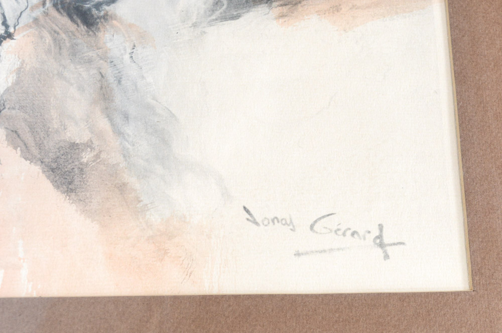 1972 Jonas Gerard Offset Lithograph Print "Sant Kirpal Singh"