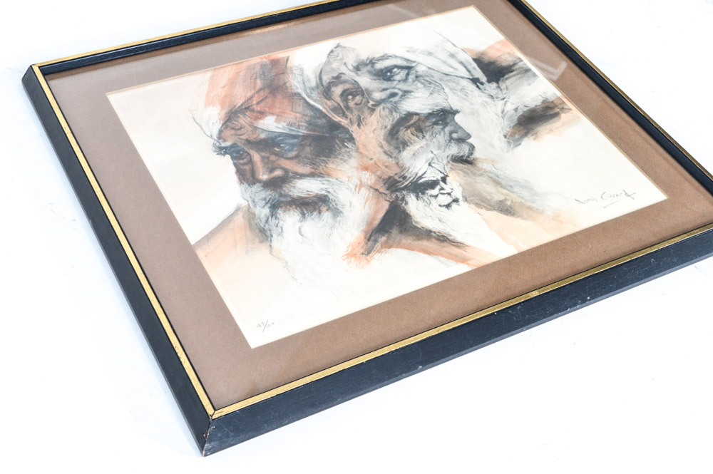 1972 Jonas Gerard Offset Lithograph Print "Sant Kirpal Singh"