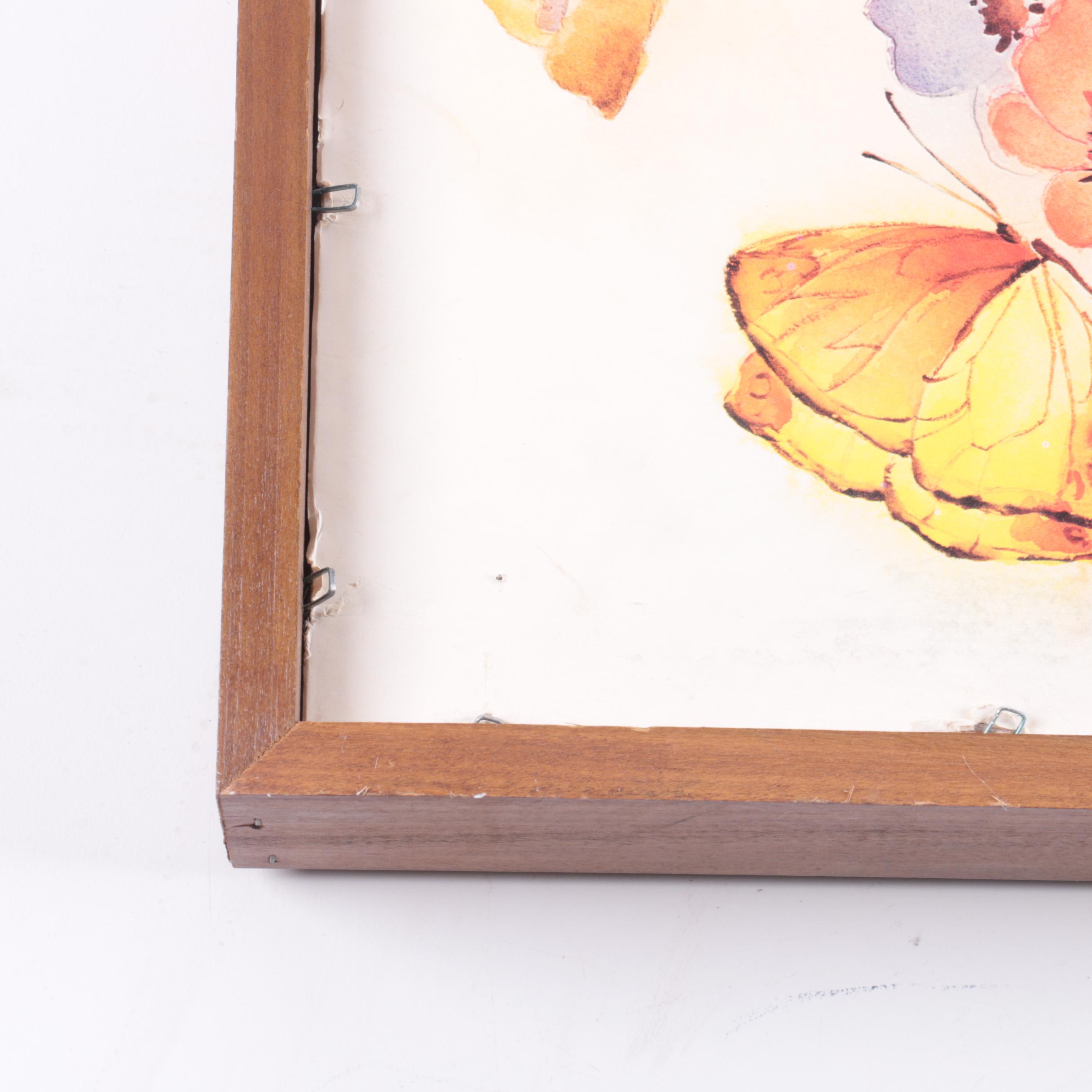 Framed "Dr. Lynas' Hair Grower Toilet Cream" Sign