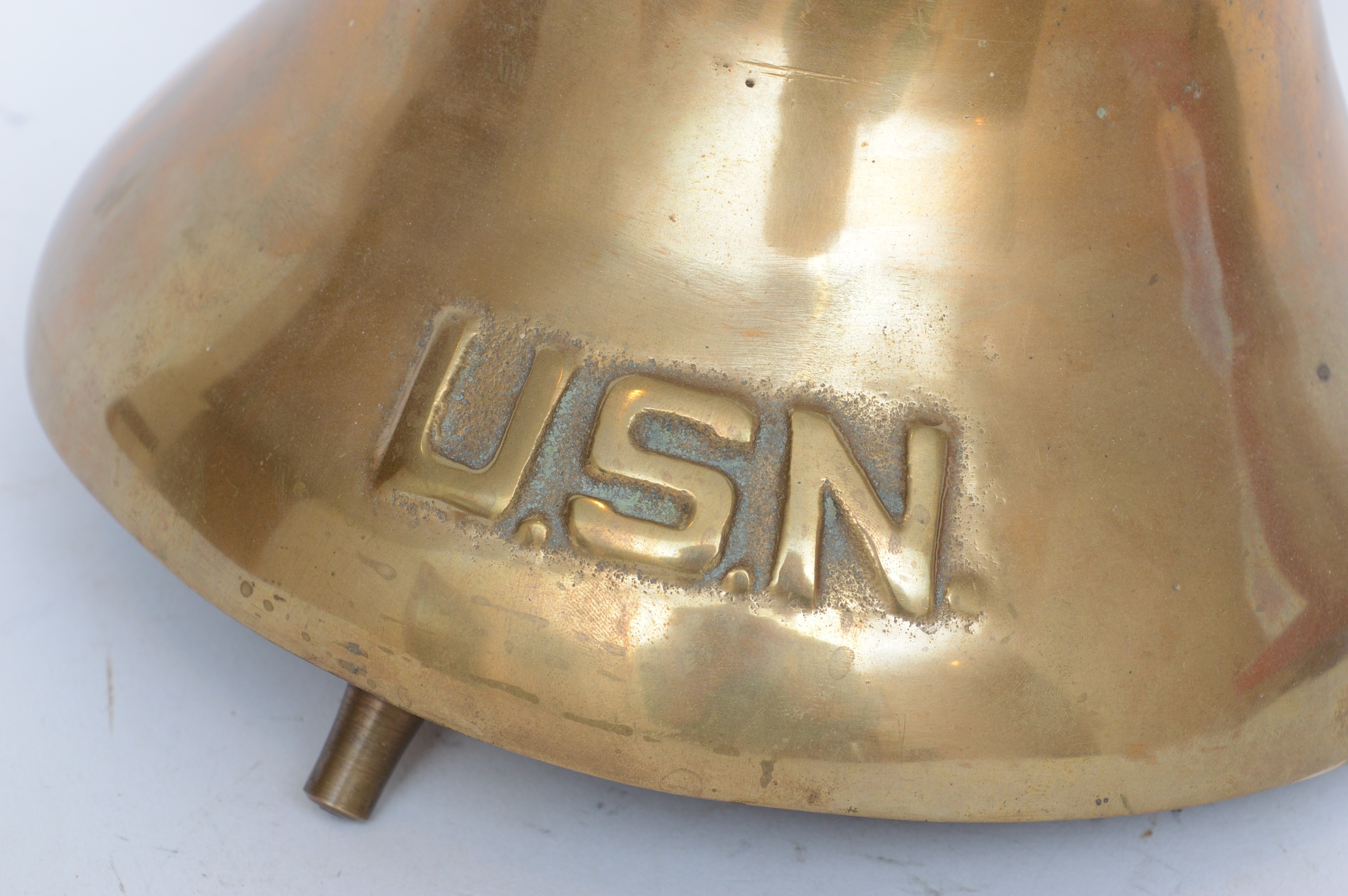 United States Navy Solid Brass Bell