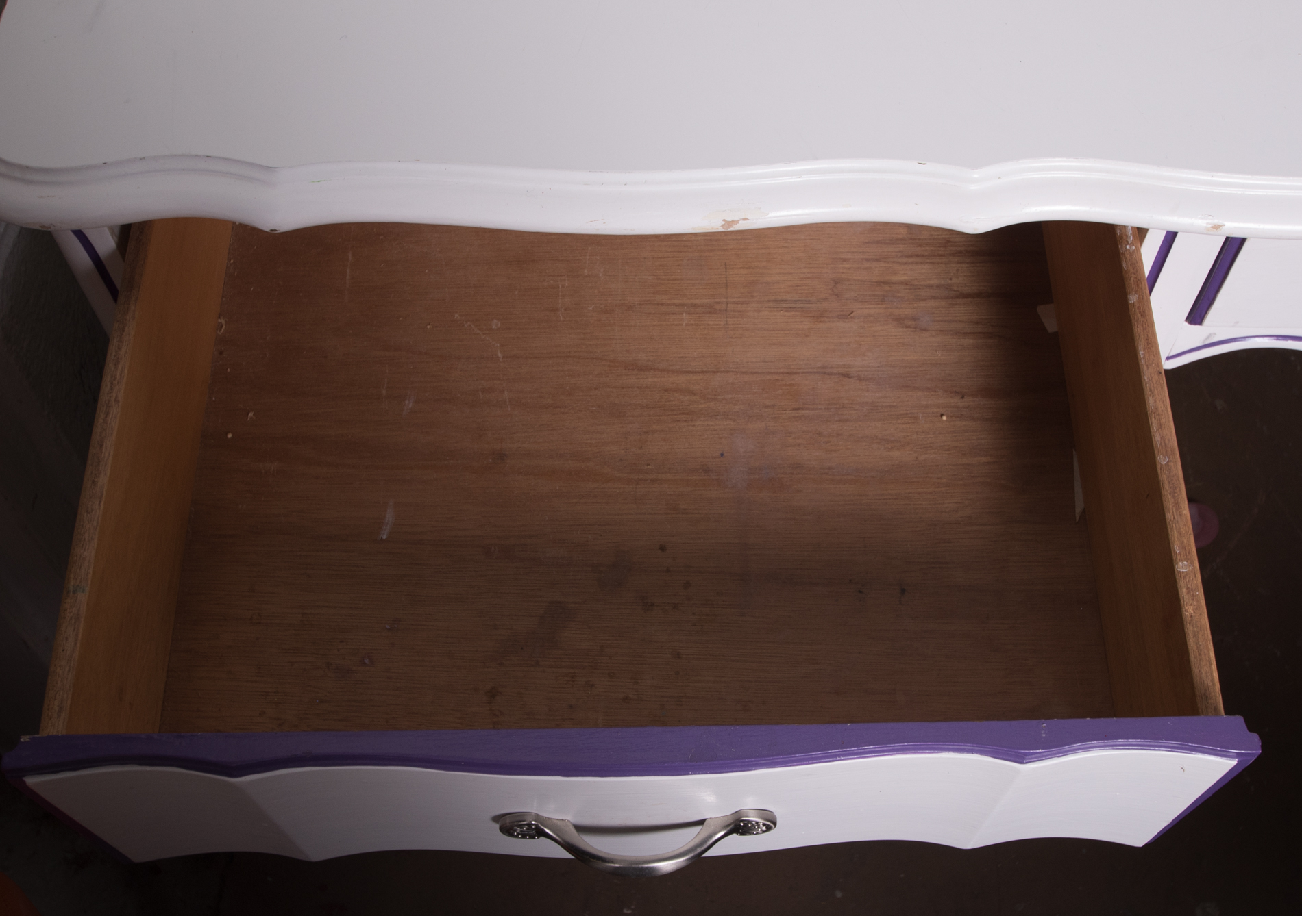 Dixie Furniture French Provincial Style Refinished Desk