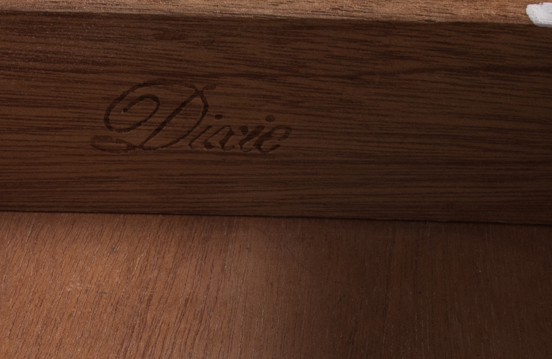 Dixie Furniture French Provincial Style Refinished Desk