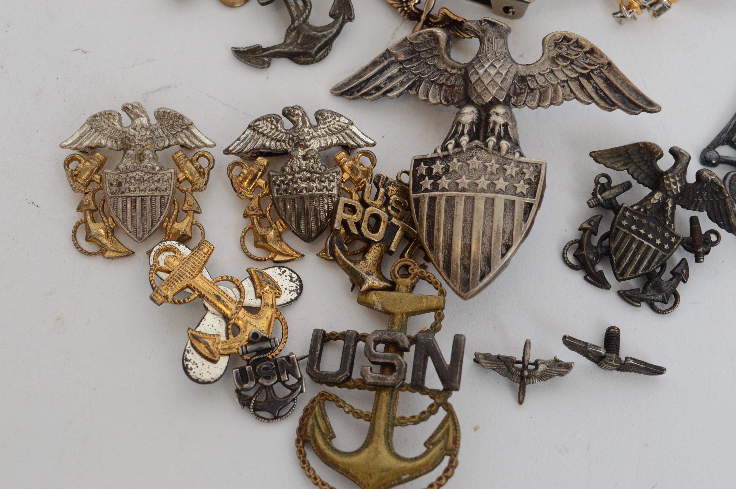 Collection of United States Navy Uniform Items