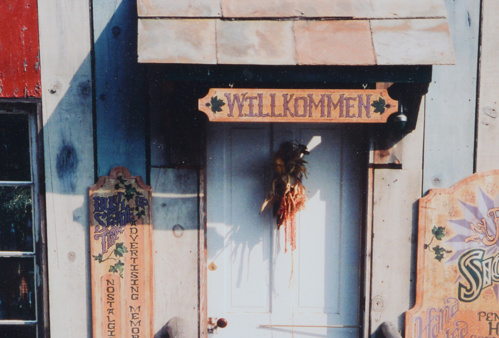 Ellen Loeffler-Kalinoski Original Color Photograph of a Shop Door