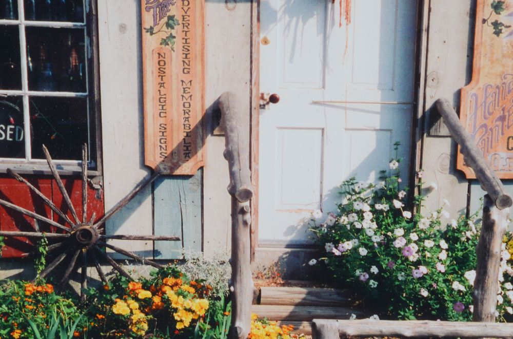 Ellen Loeffler-Kalinoski Original Color Photograph of a Shop Door