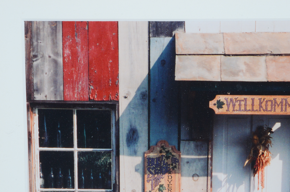 Ellen Loeffler-Kalinoski Original Color Photograph of a Shop Door
