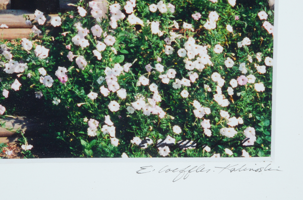 Ellen Loeffler-Kalinoski Original Color Photograph of a Shop Door