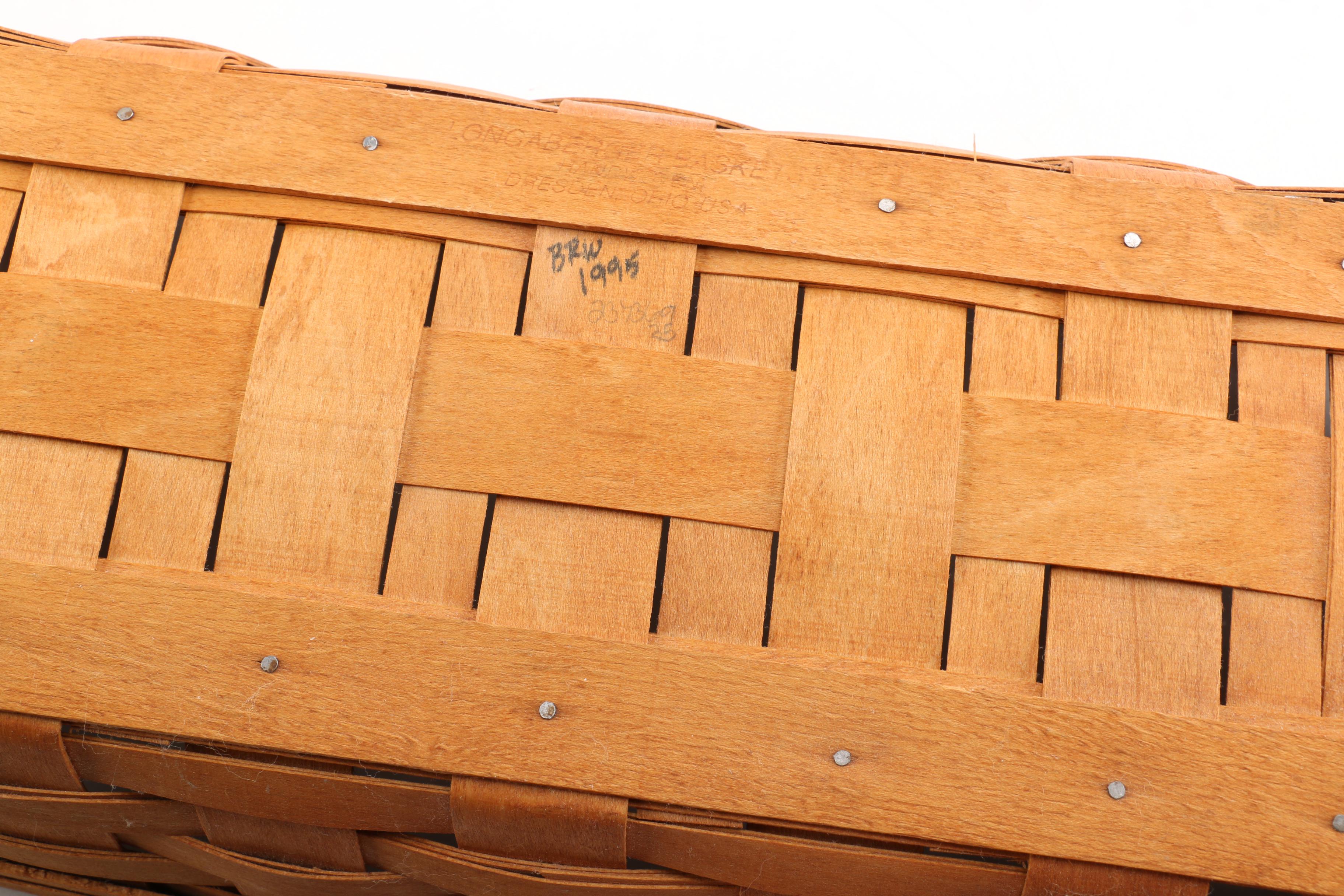 Group of Longaberger Baskets and Ceramics