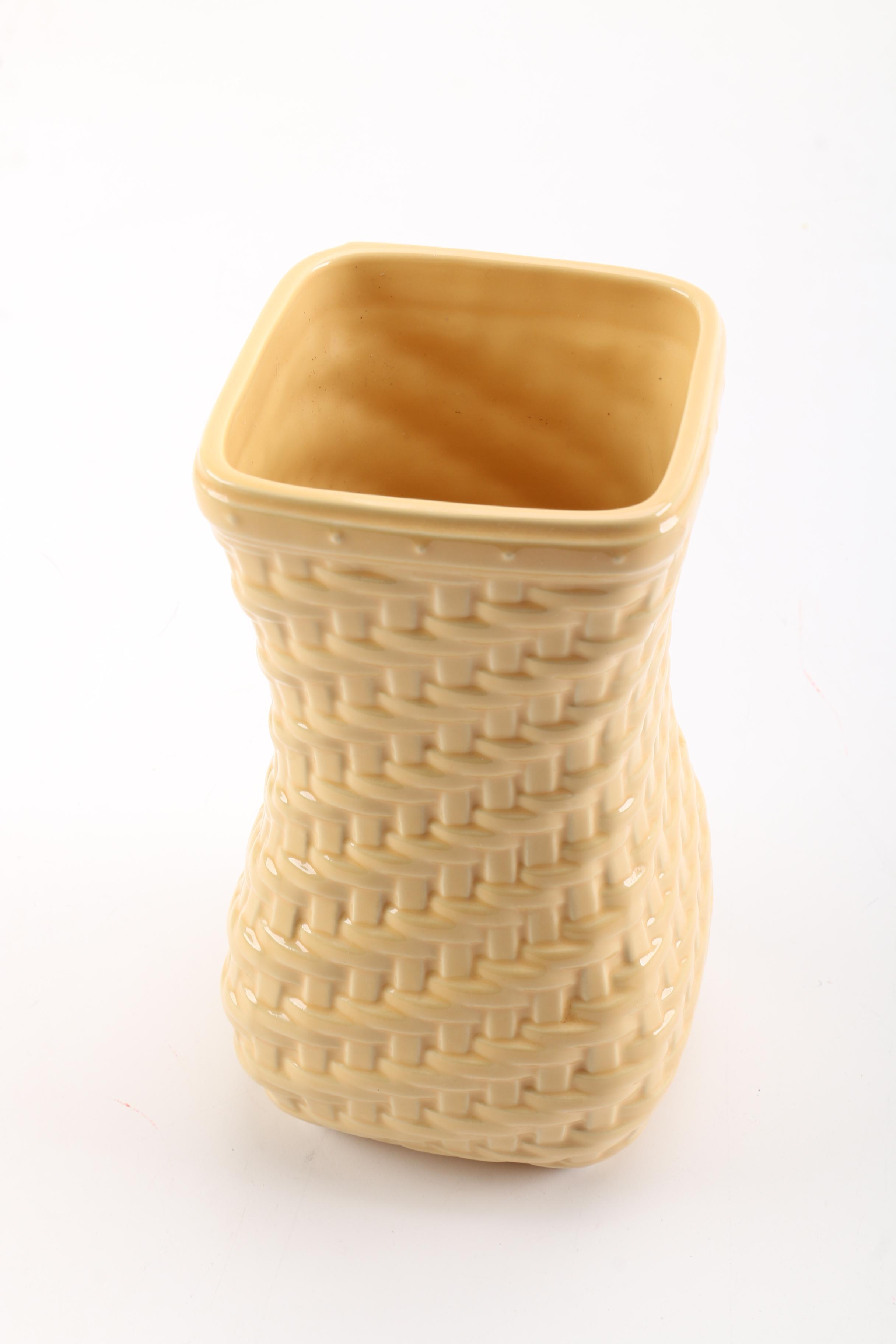 Group of Longaberger Baskets and Ceramics
