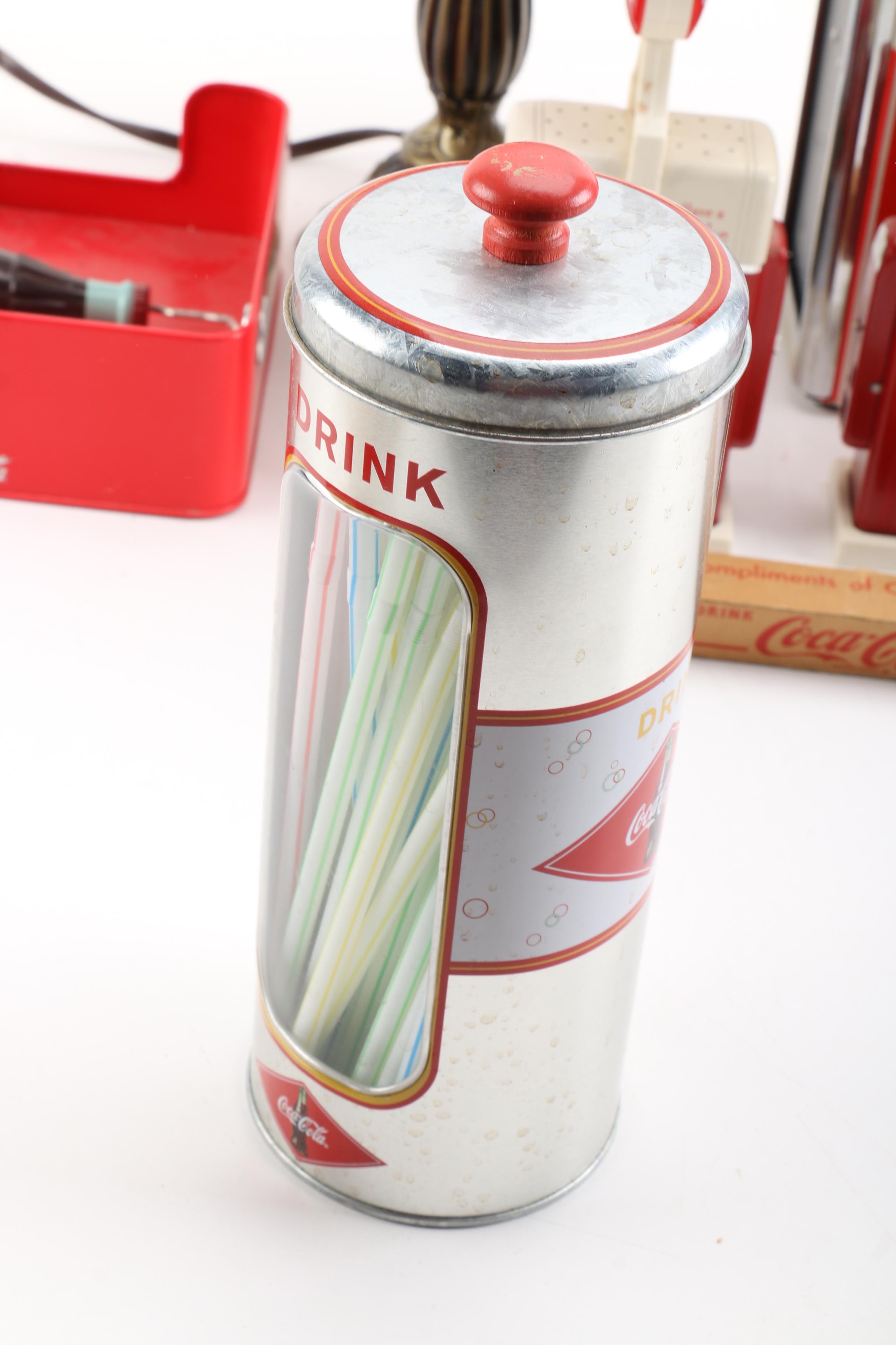 Vintage and Contemporary Coca-Cola Memorabilia
