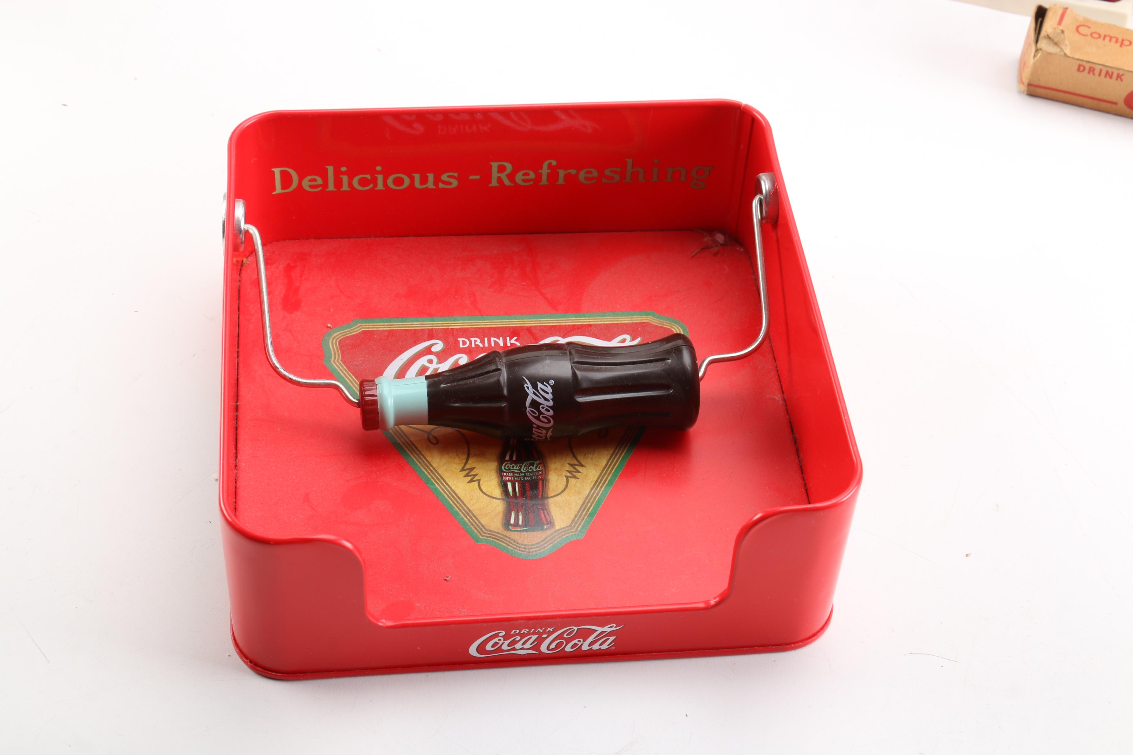 Vintage and Contemporary Coca-Cola Memorabilia