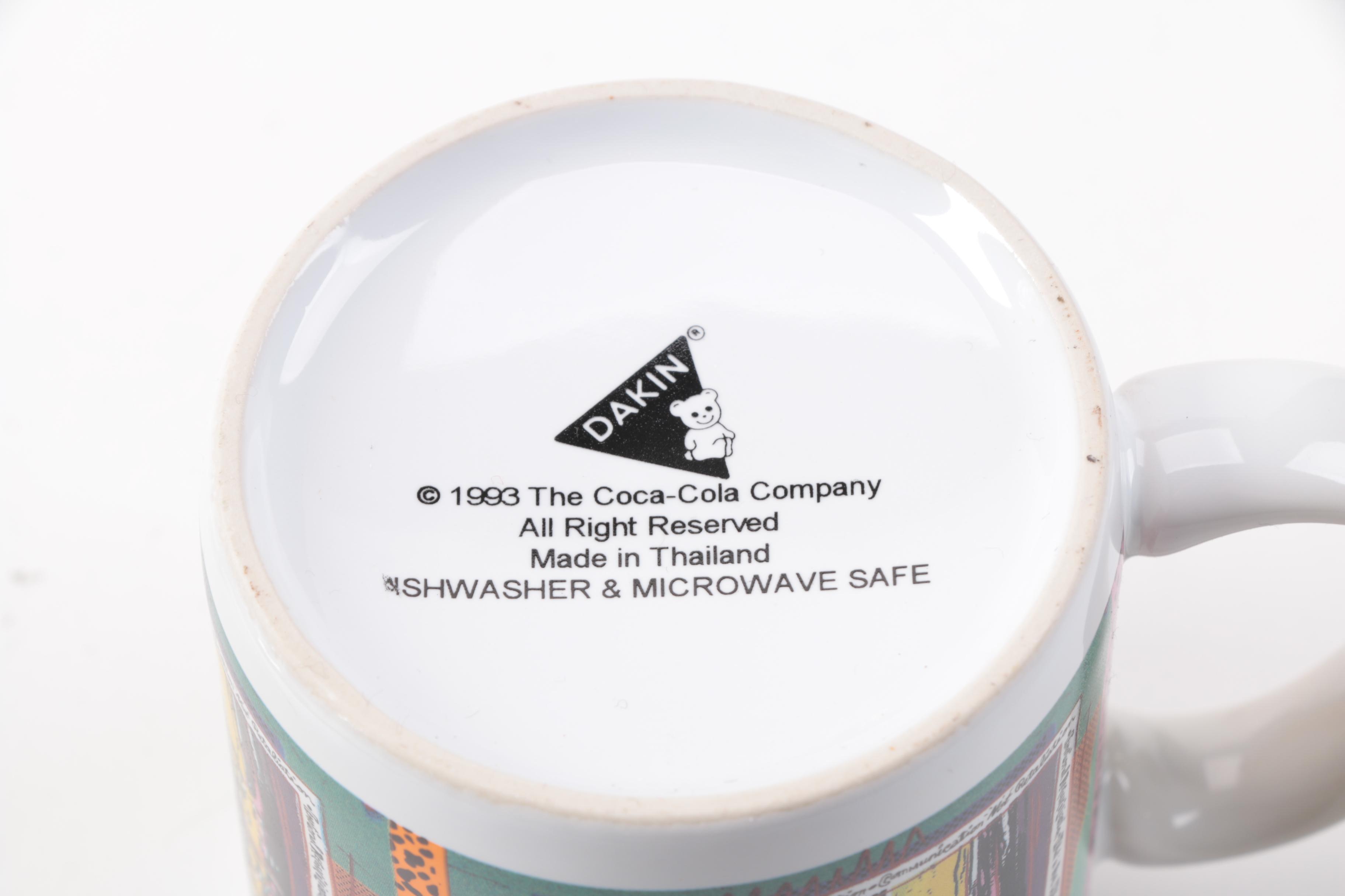 Coca-Cola Memorabilia, Including Table Lamp