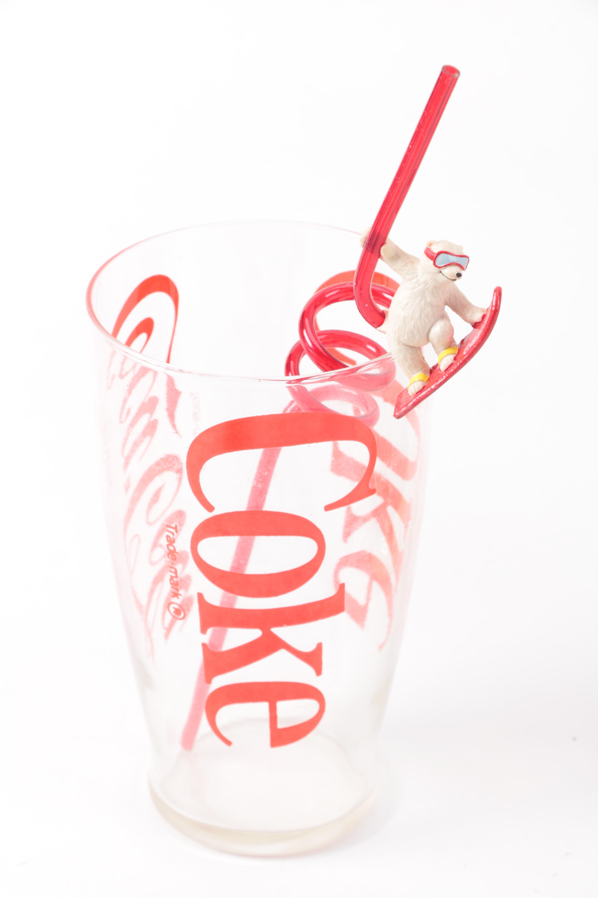 Coca-Cola Memorabilia, Including Table Lamp