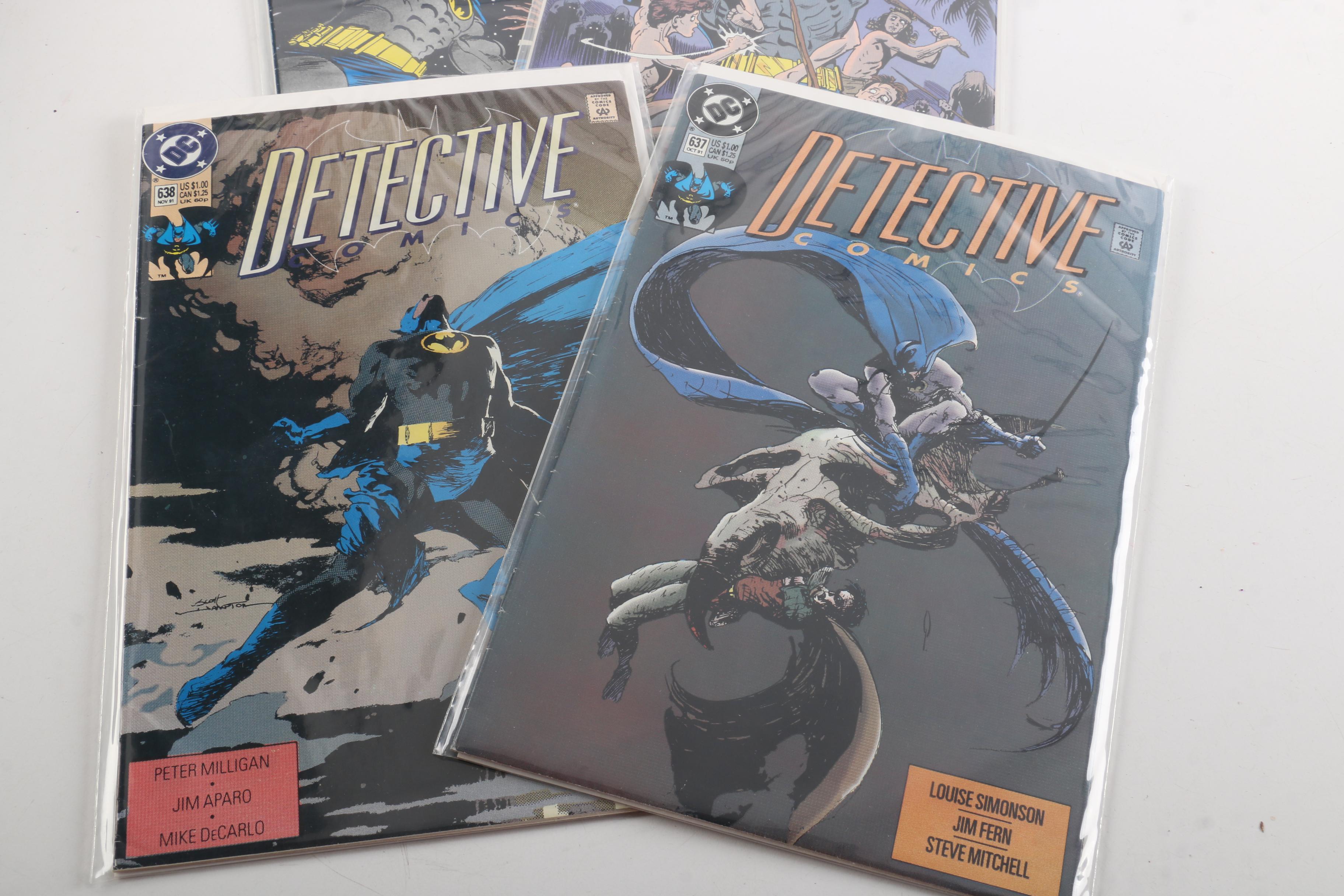 Collection of Modern Age DC "Detective Comics" Comic Books