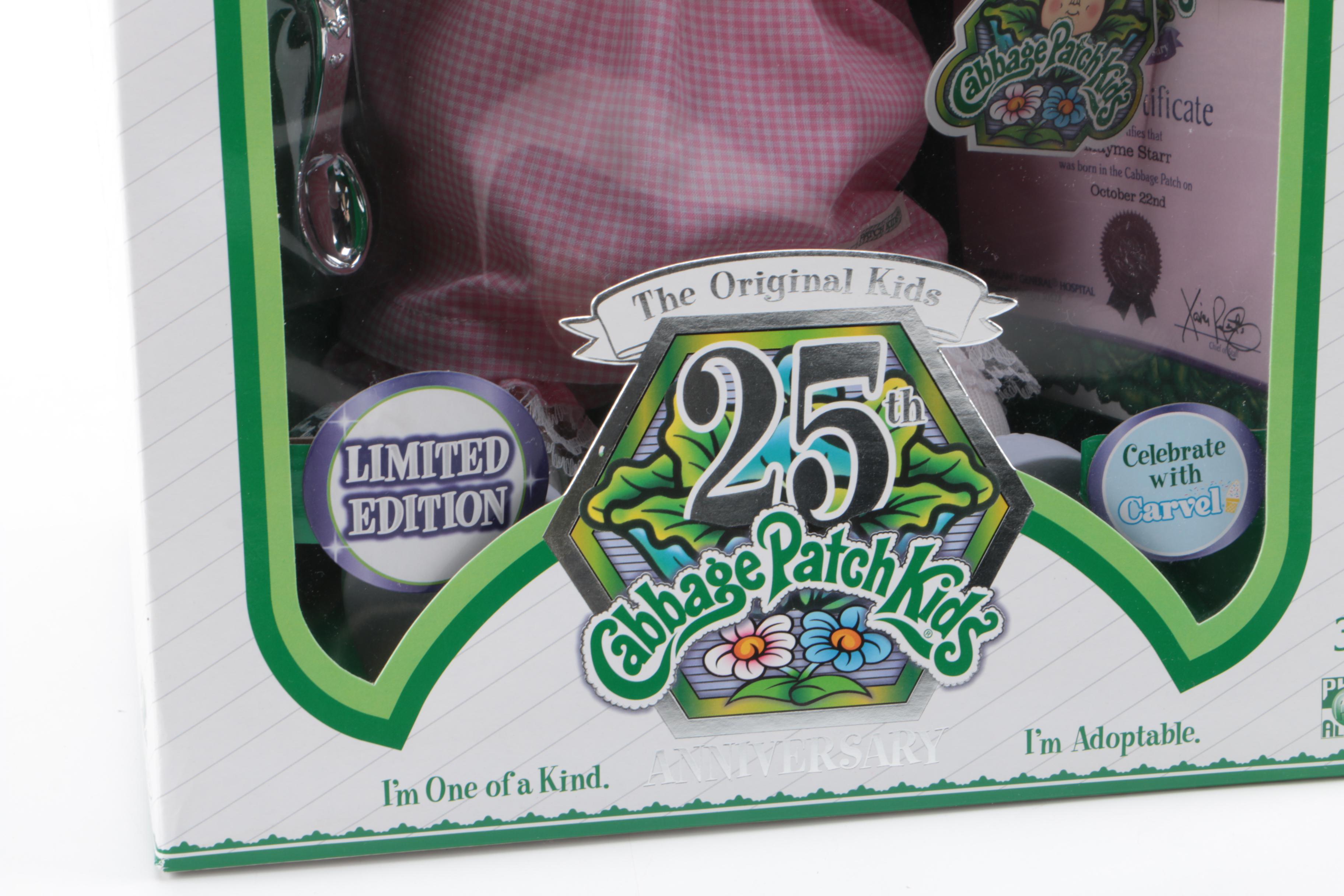 25th Anniversary "Cabbage Patch Kids" Dolls
