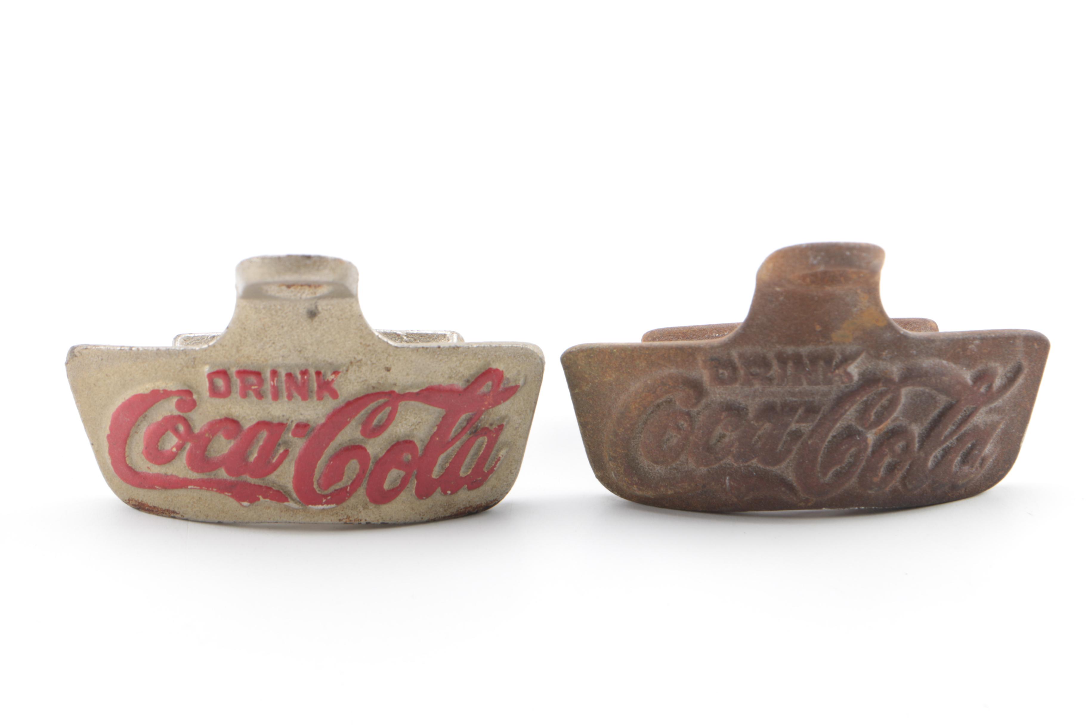 Vintage Wall Mounted Coca-Cola Bottle Openers