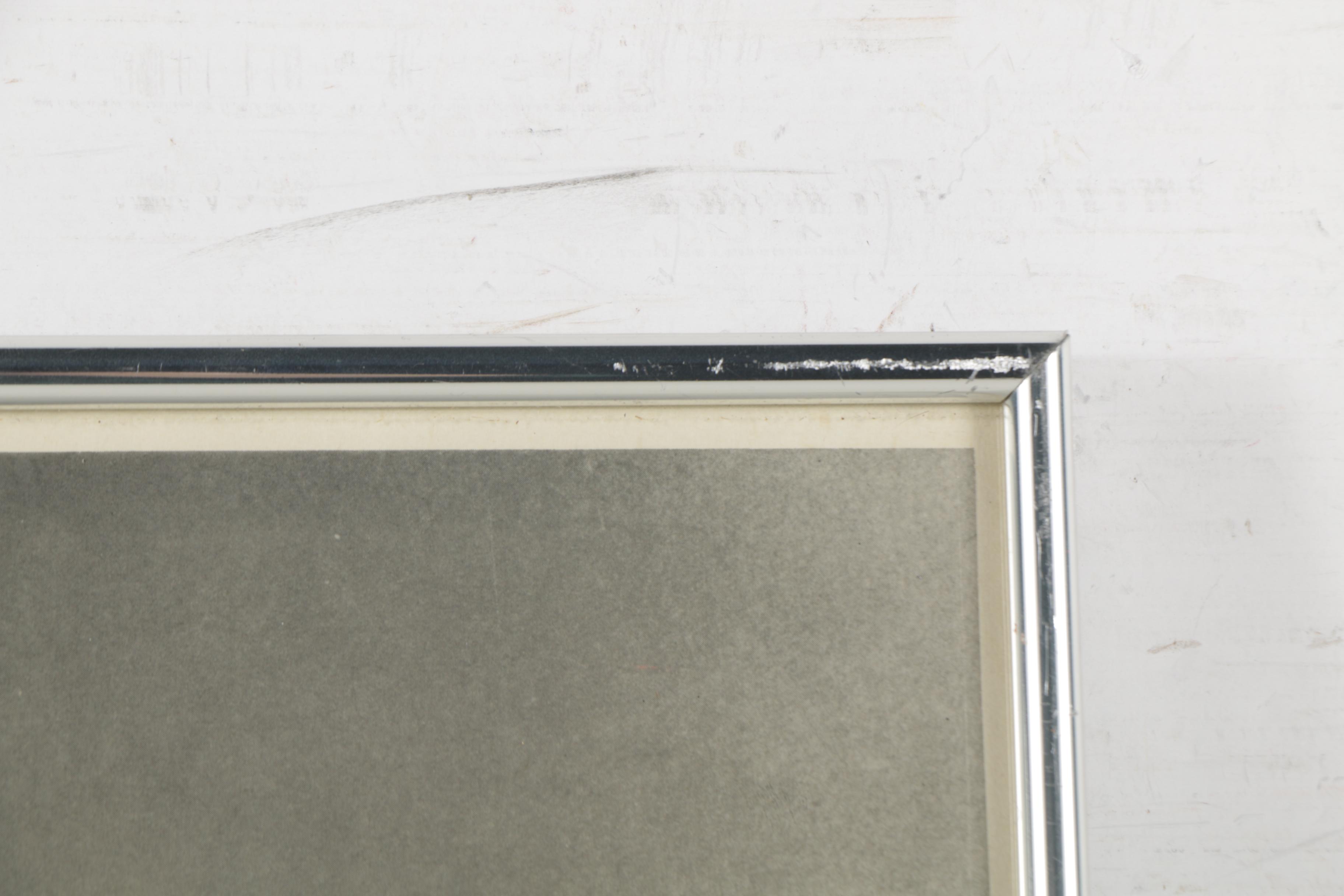 Mid-Century Halftone Prints of Bodybuilders Steve Reeves and Eugen Sandow