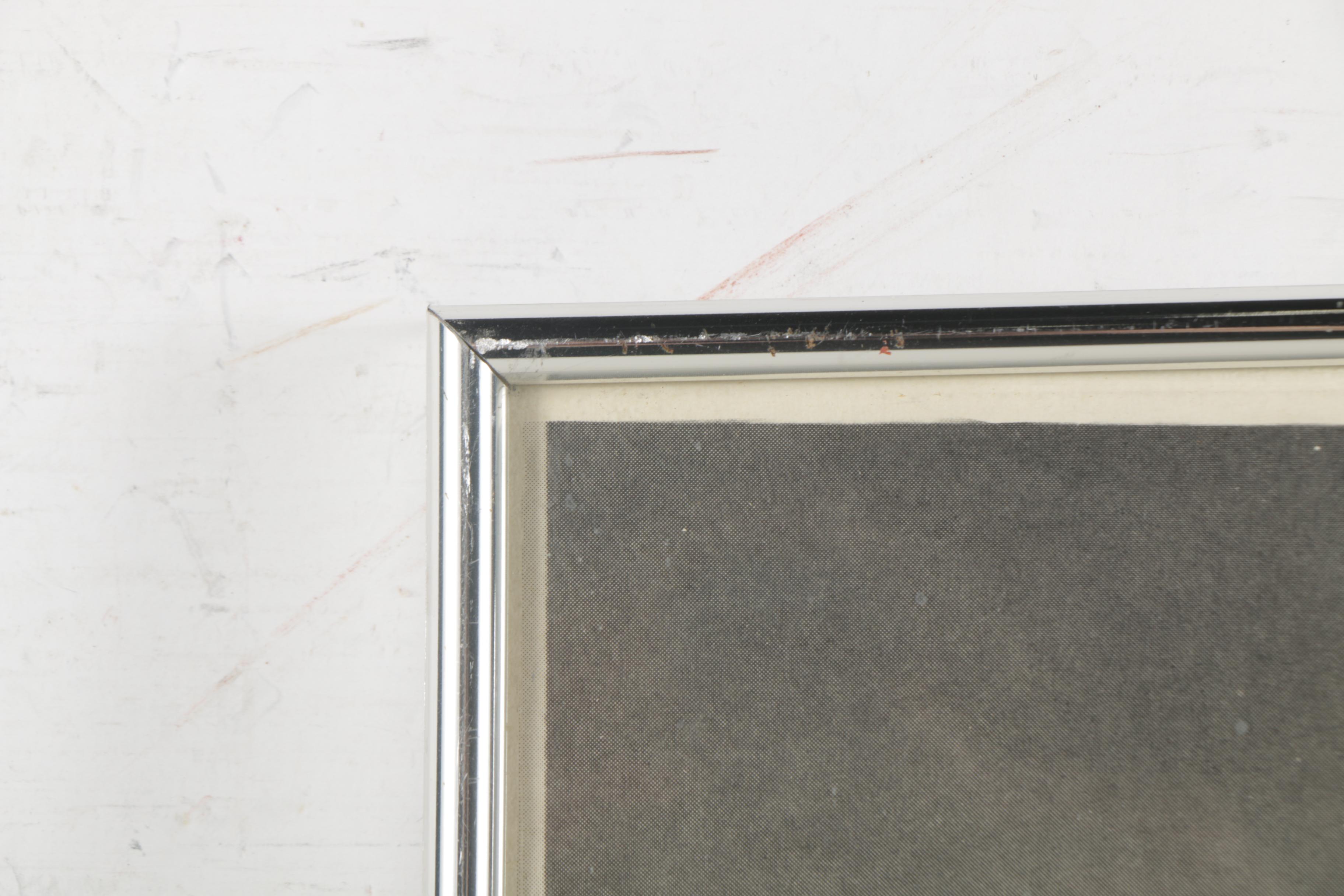 Mid-Century Halftone Prints of Bodybuilders Steve Reeves and Eugen Sandow