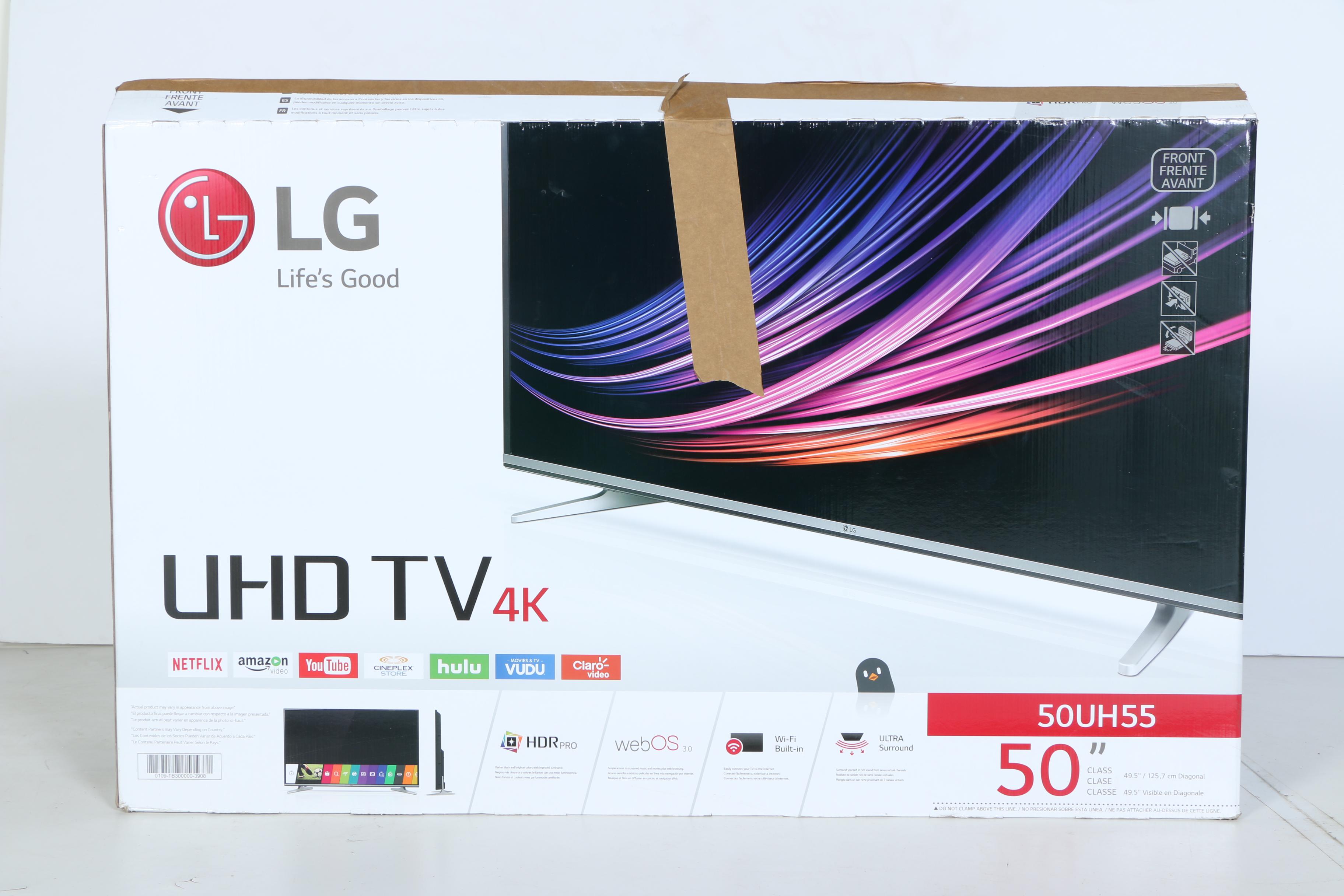 LG 50" 4K UHD Smart TV