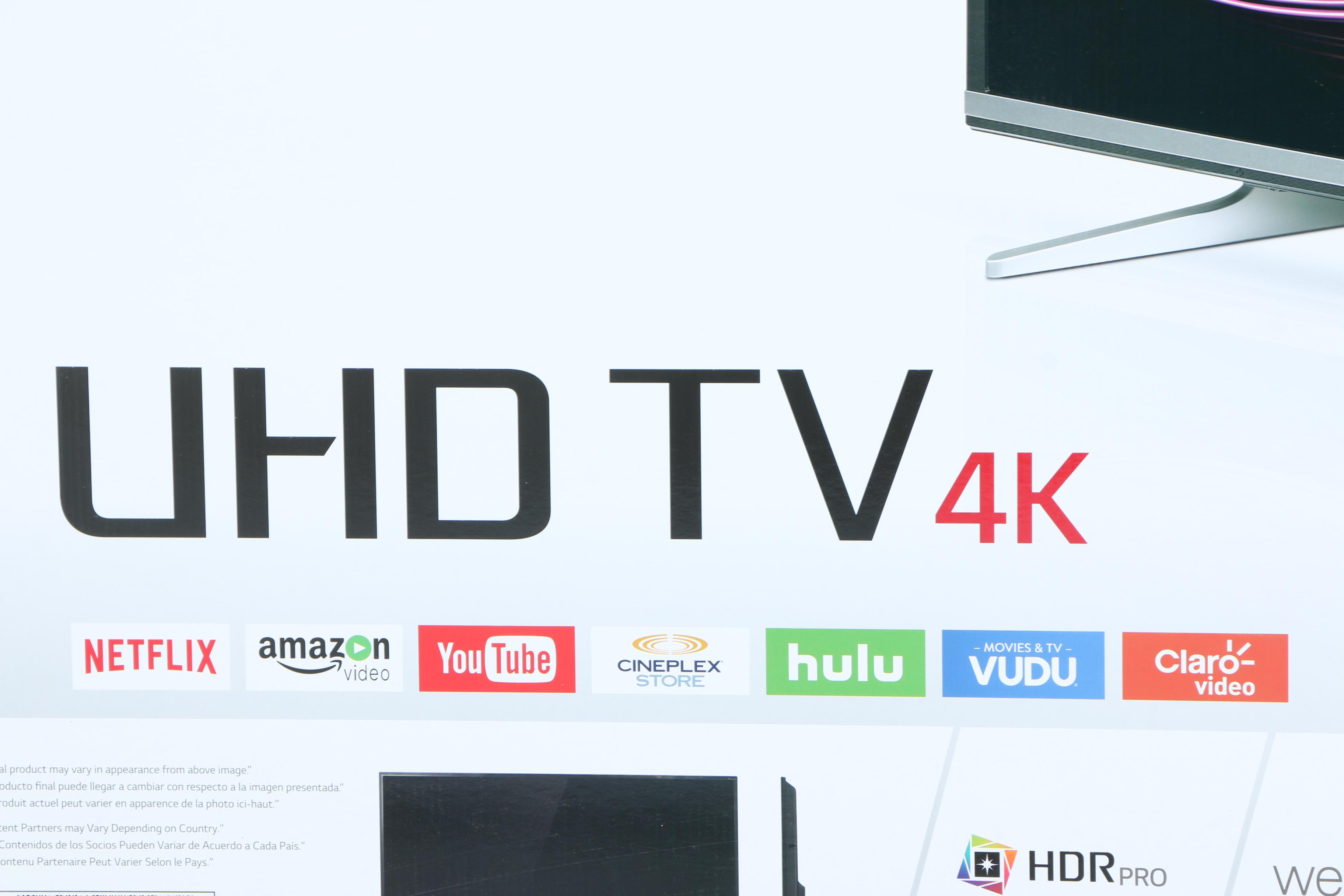 LG 50" 4K UHD Smart TV