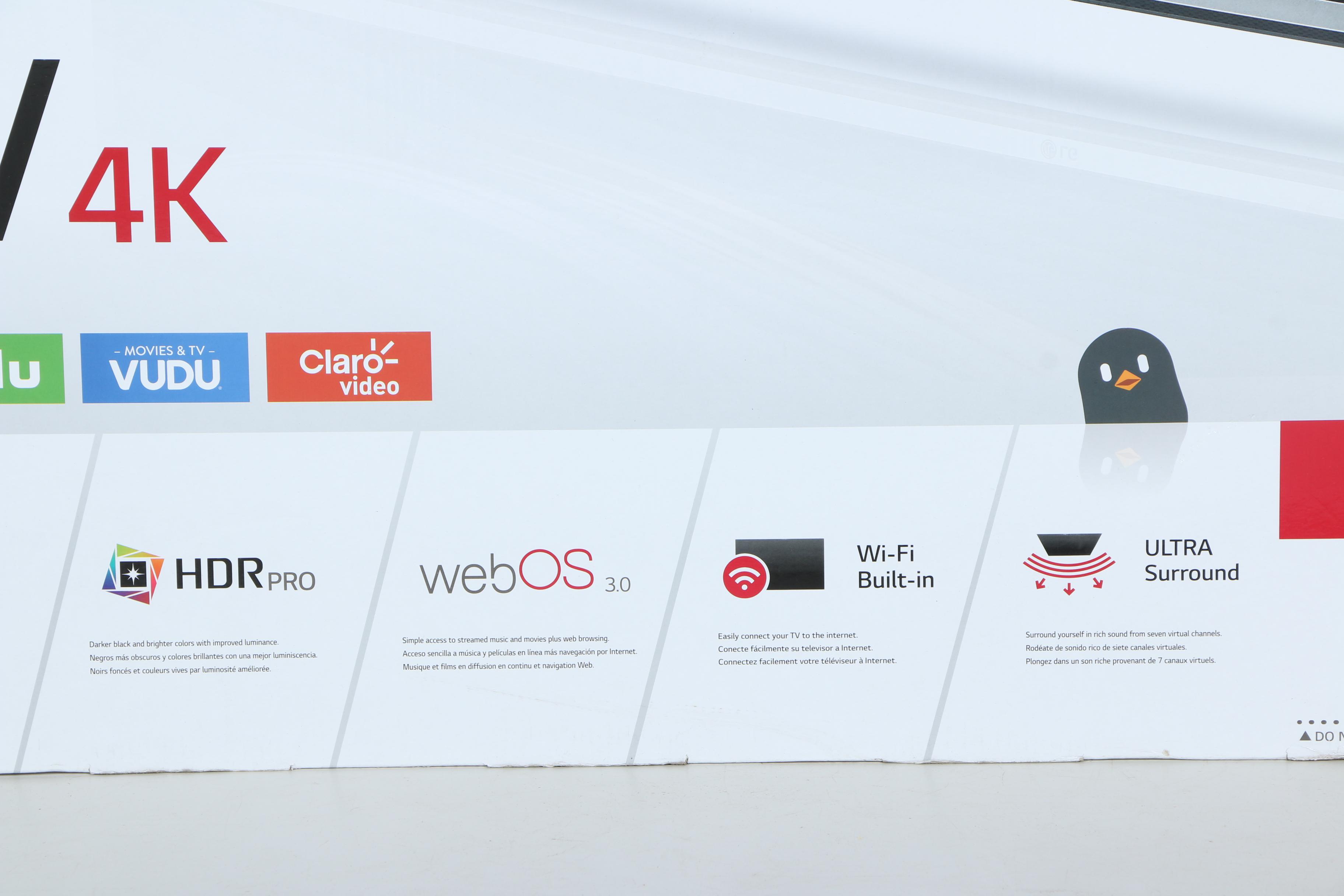 LG 50" 4K UHD Smart TV