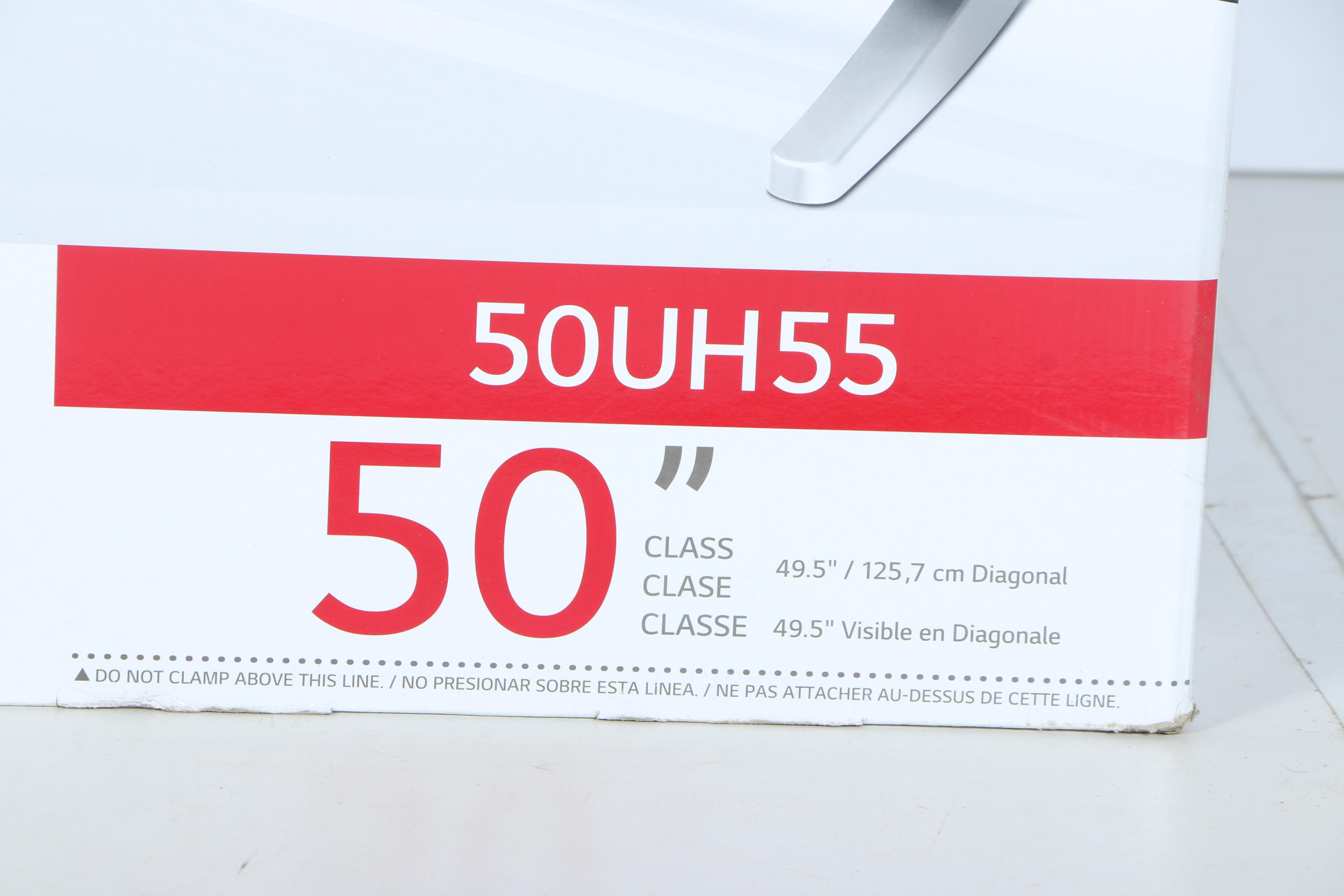 LG 50" 4K UHD Smart TV