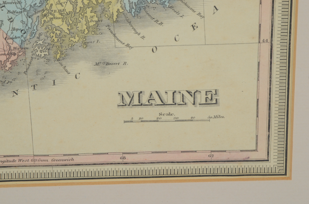 Three Hand-colored Engravings