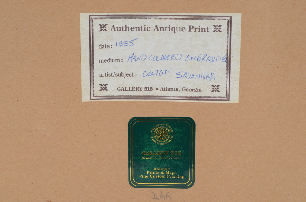 Three Hand-colored Engravings