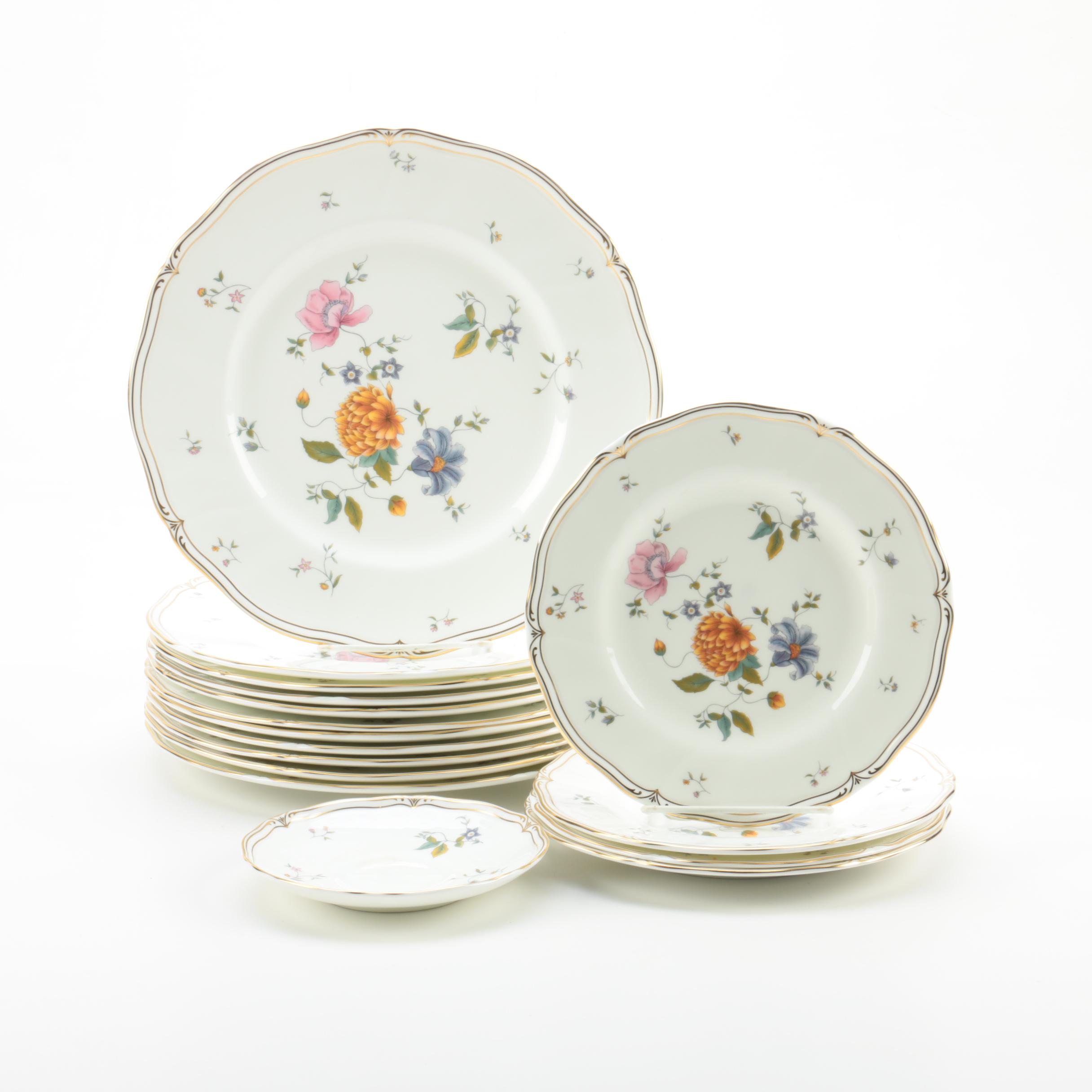 Wedgwood "Rosemeade" Bone China Plates
