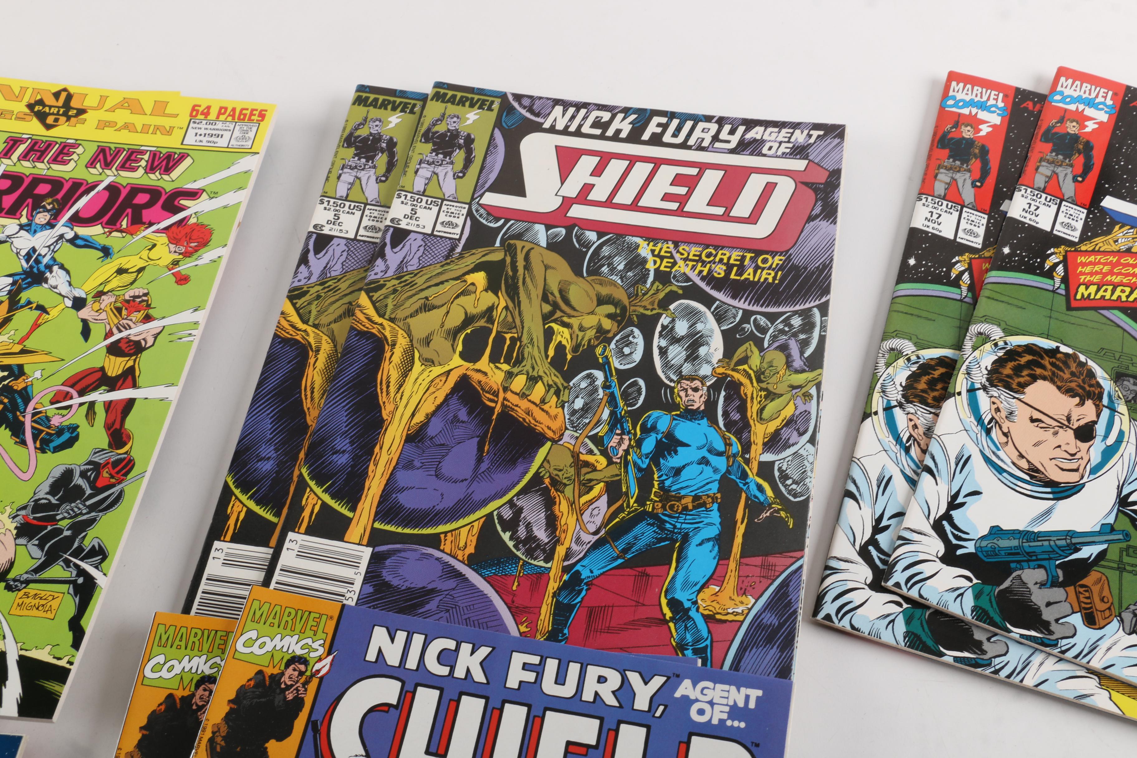 Collection of Modern Age Marvel Comic Books Including "The New Warriors"