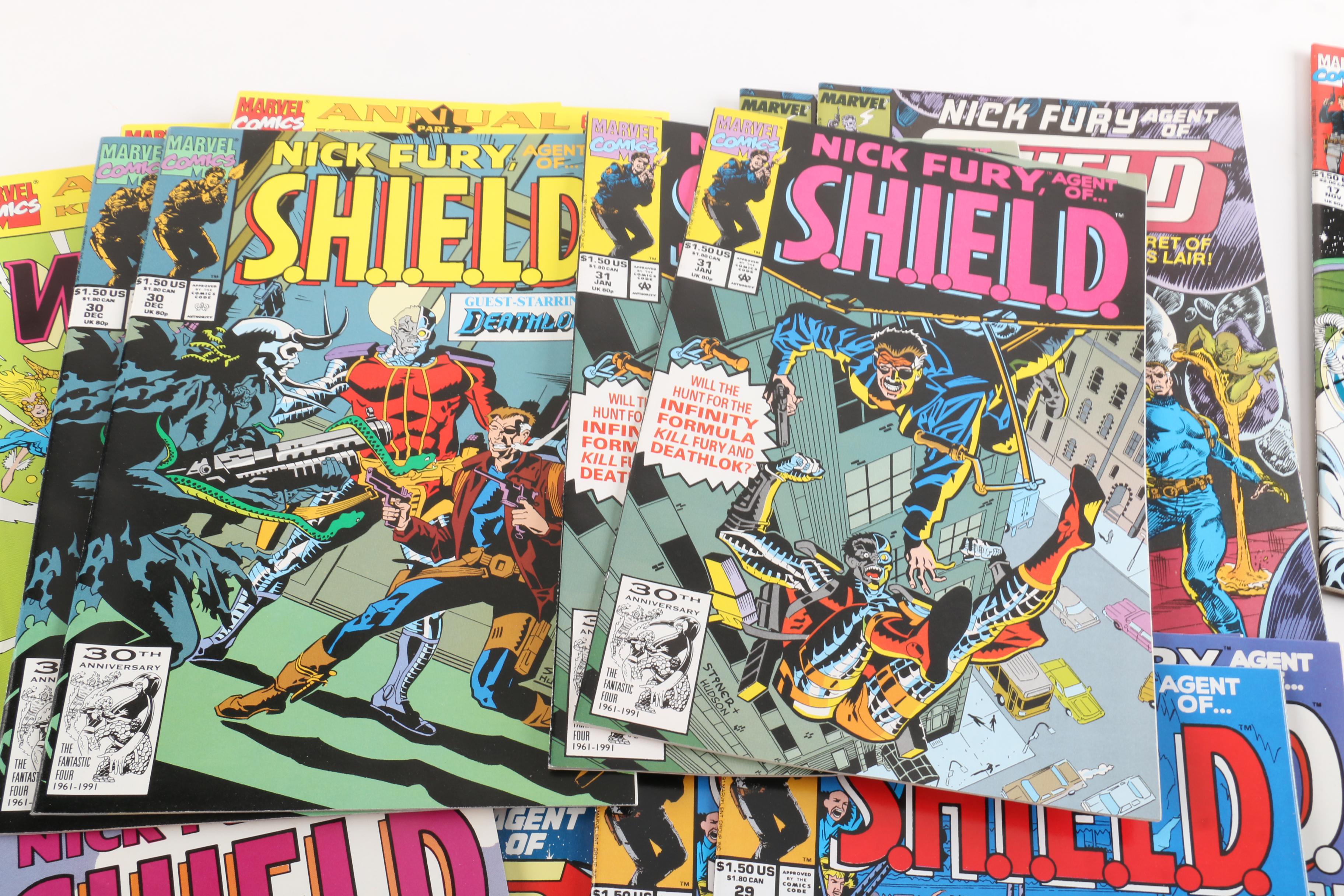 Collection of Modern Age Marvel Comic Books Including "The New Warriors"