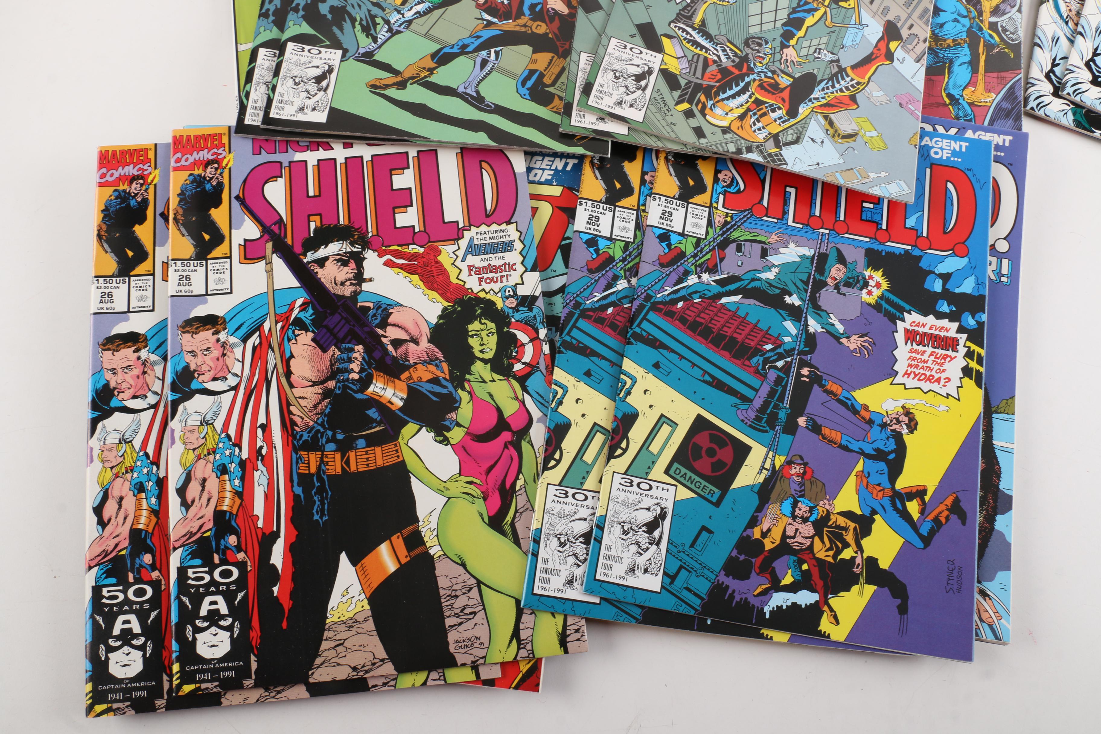 Collection of Modern Age Marvel Comic Books Including "The New Warriors"