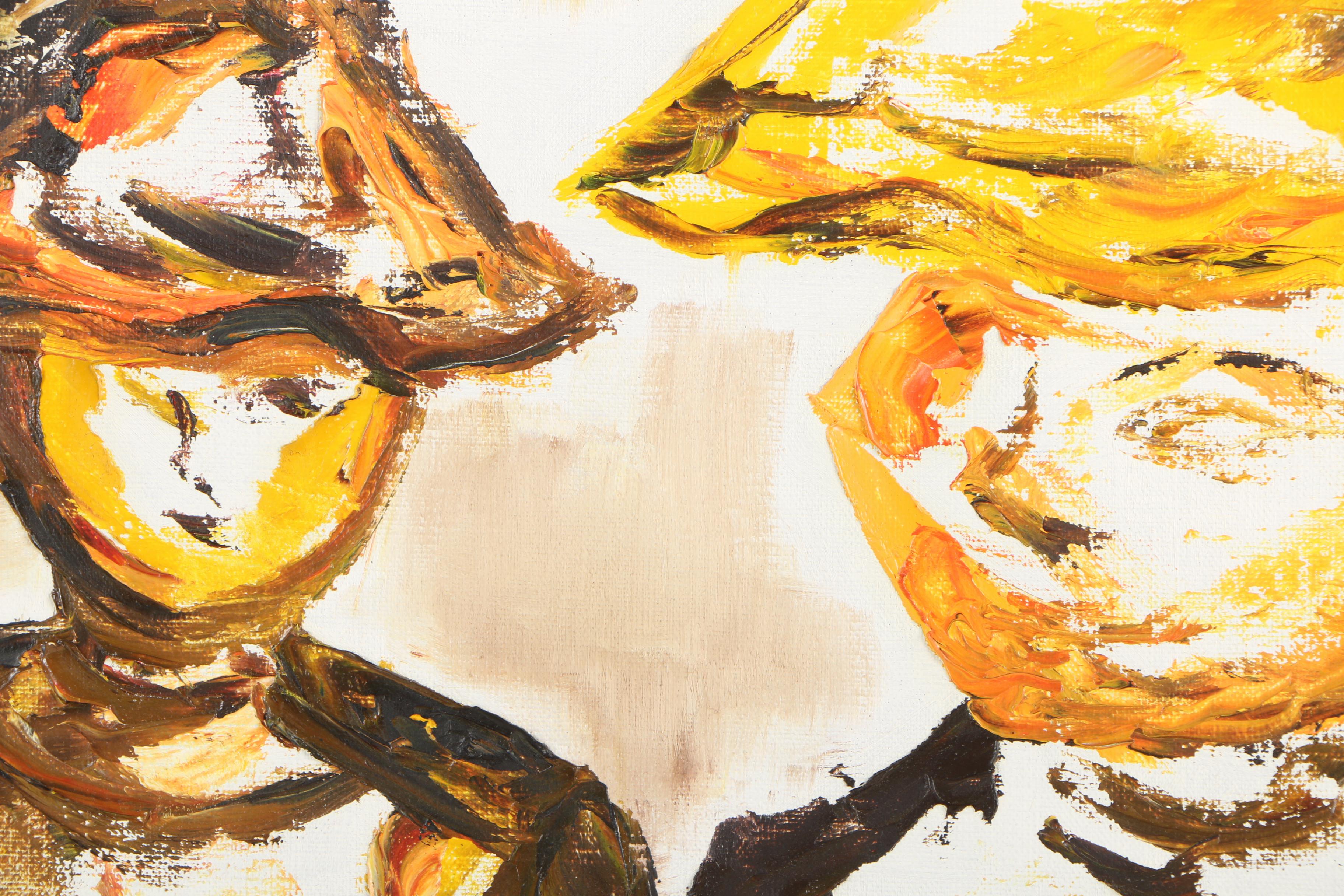 Oil Painting of Fishermen