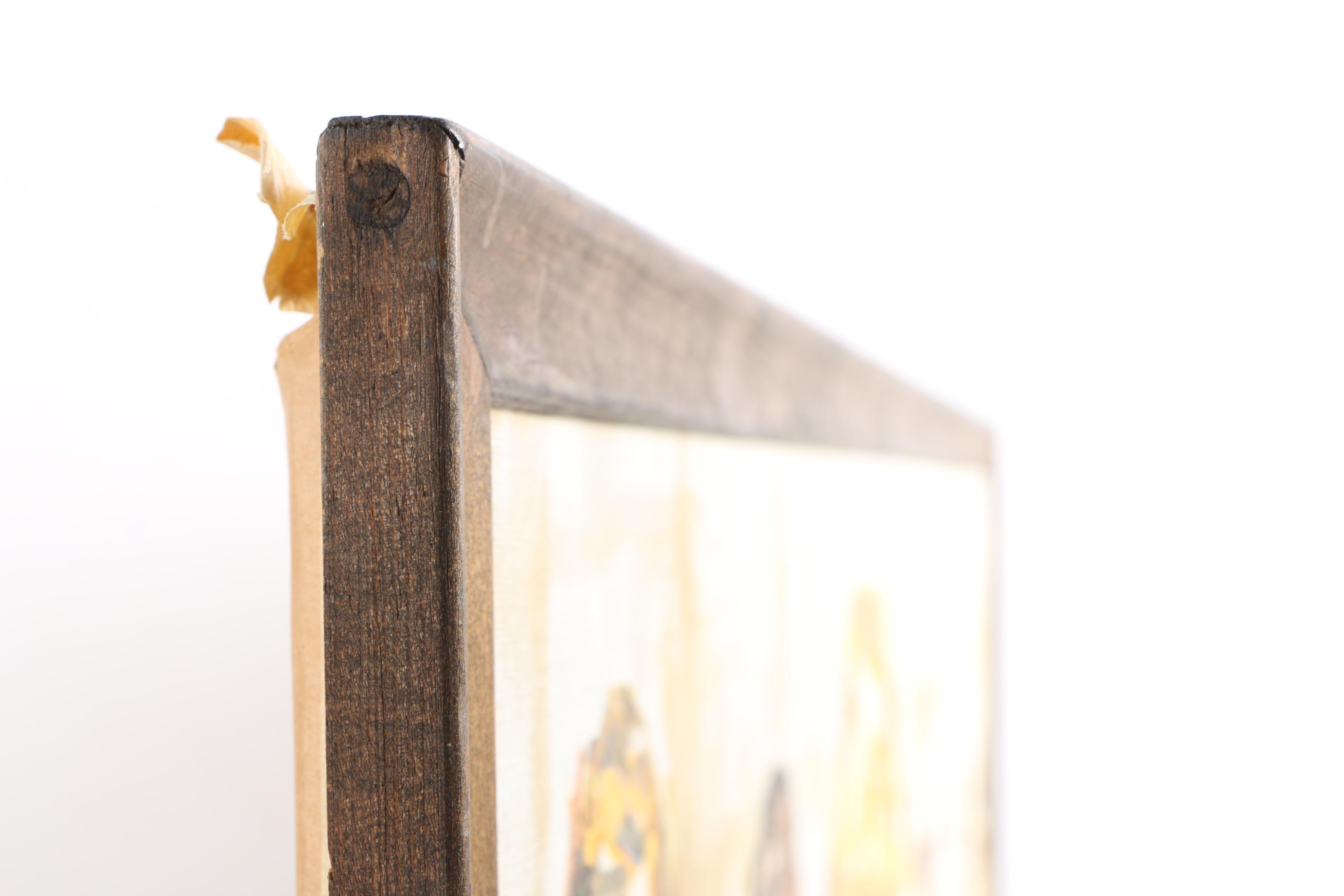 Oil Painting of Fishermen