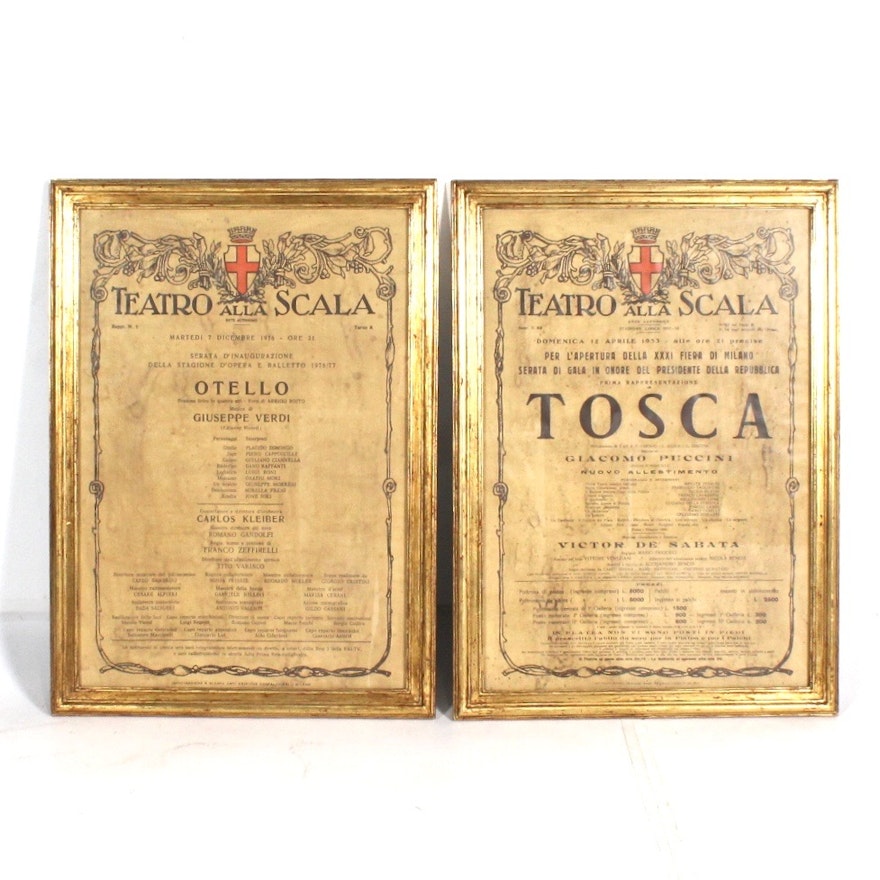 Teatro alla Scala Opera Posters