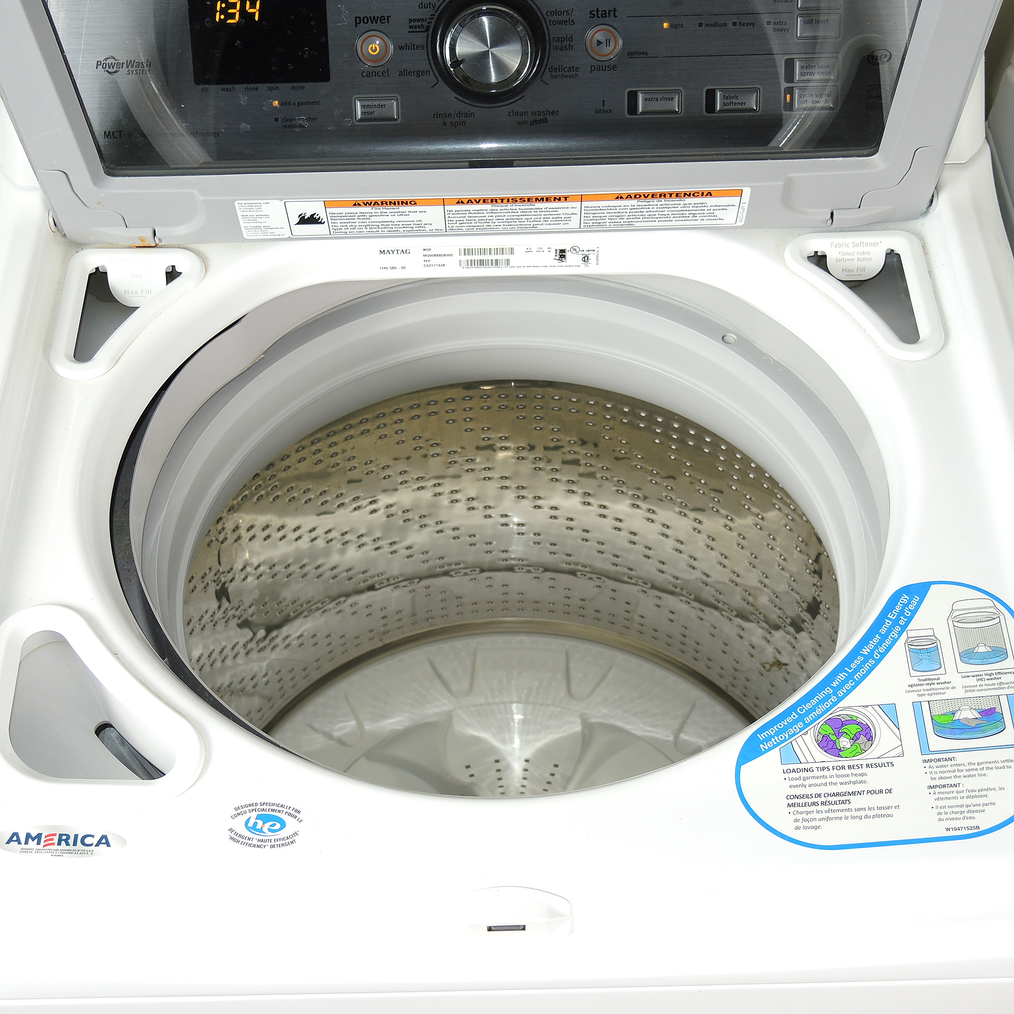 Maytag Bravos LX Washing Machine