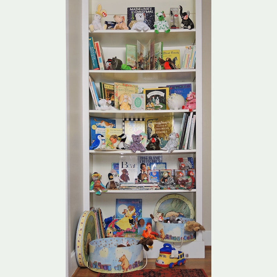 Children's Books and Beanie Babies Collection