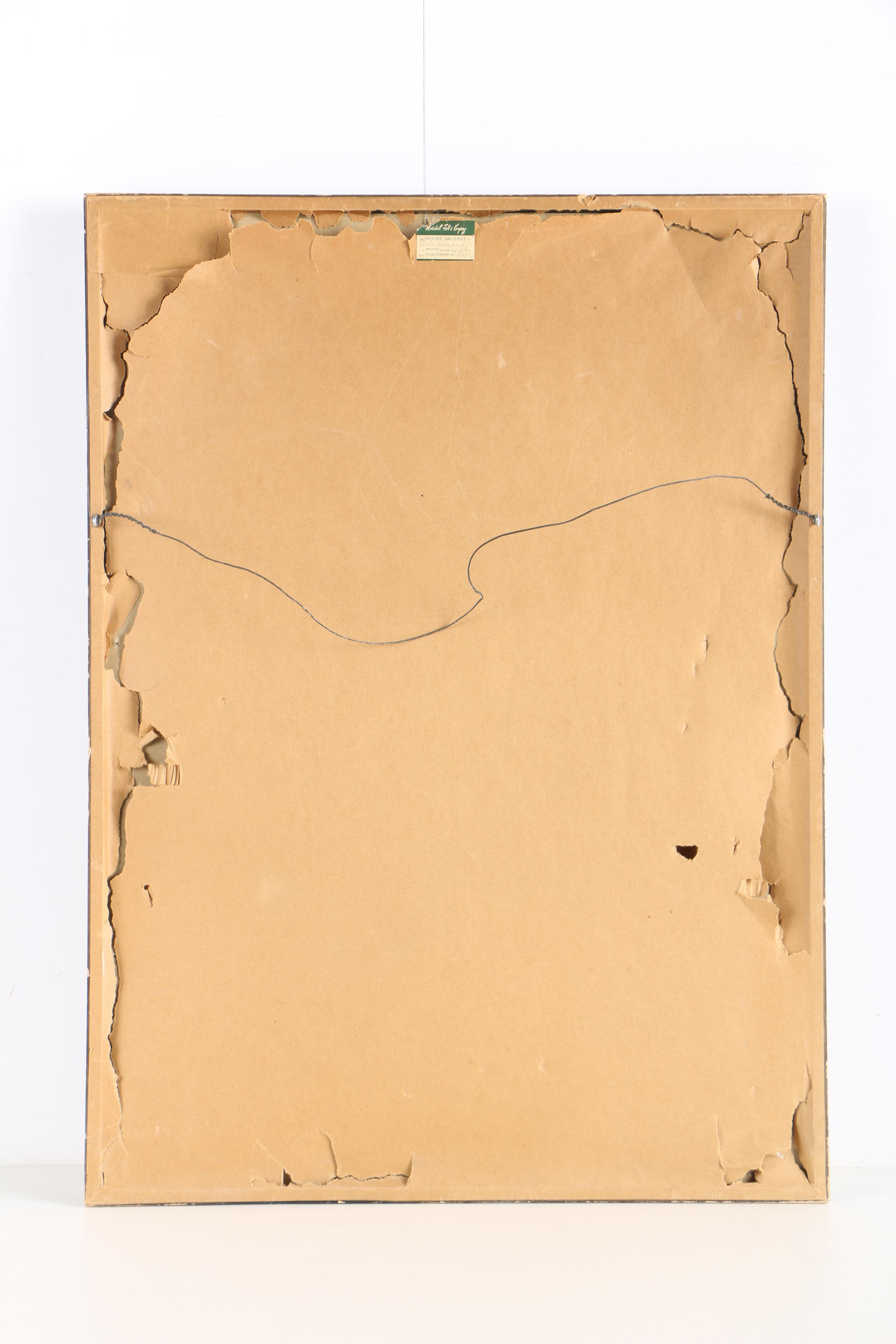 Circa 1960s Lithograph Poster for Denmark's Tivoli Gardens After Erik Stockmarr