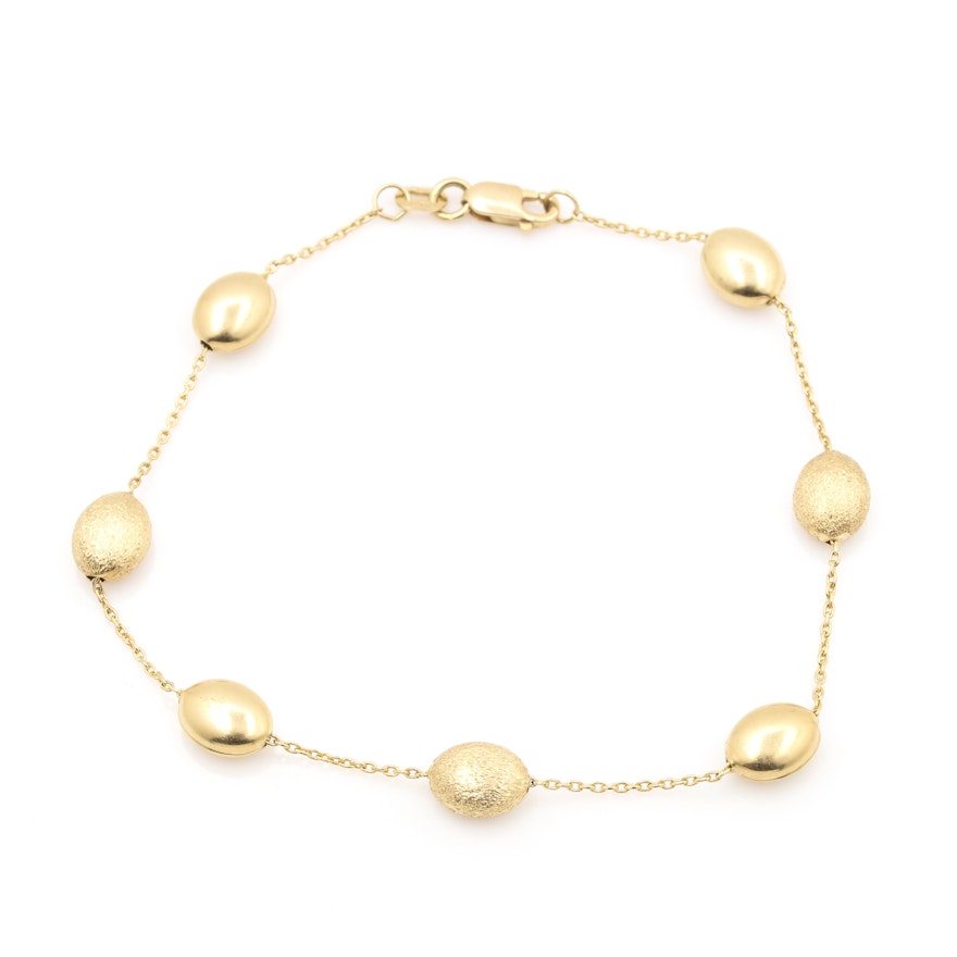 14K Yellow Gold Bracelet