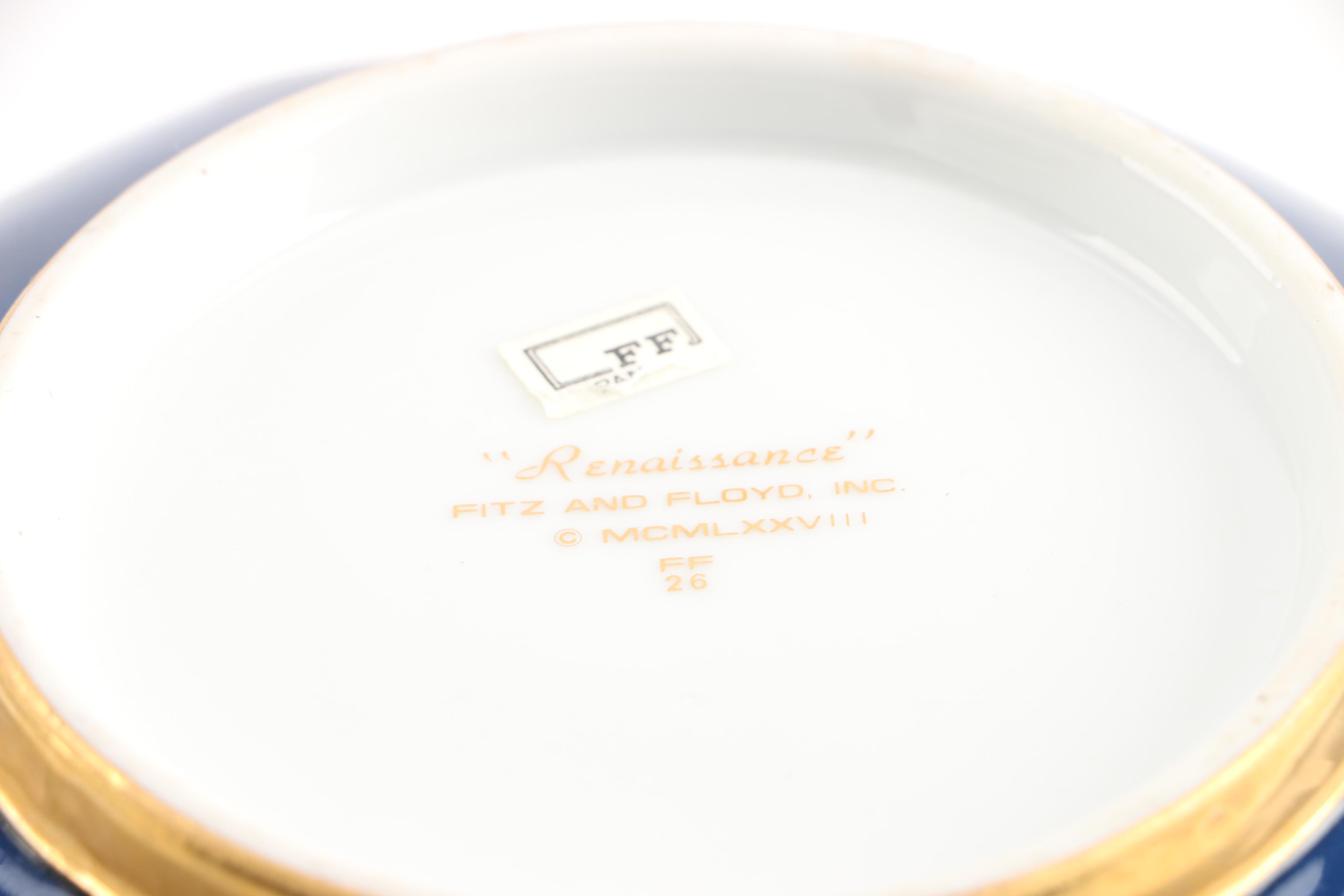 Fitz And Floyd "Renaissance" Porcelain Tableware