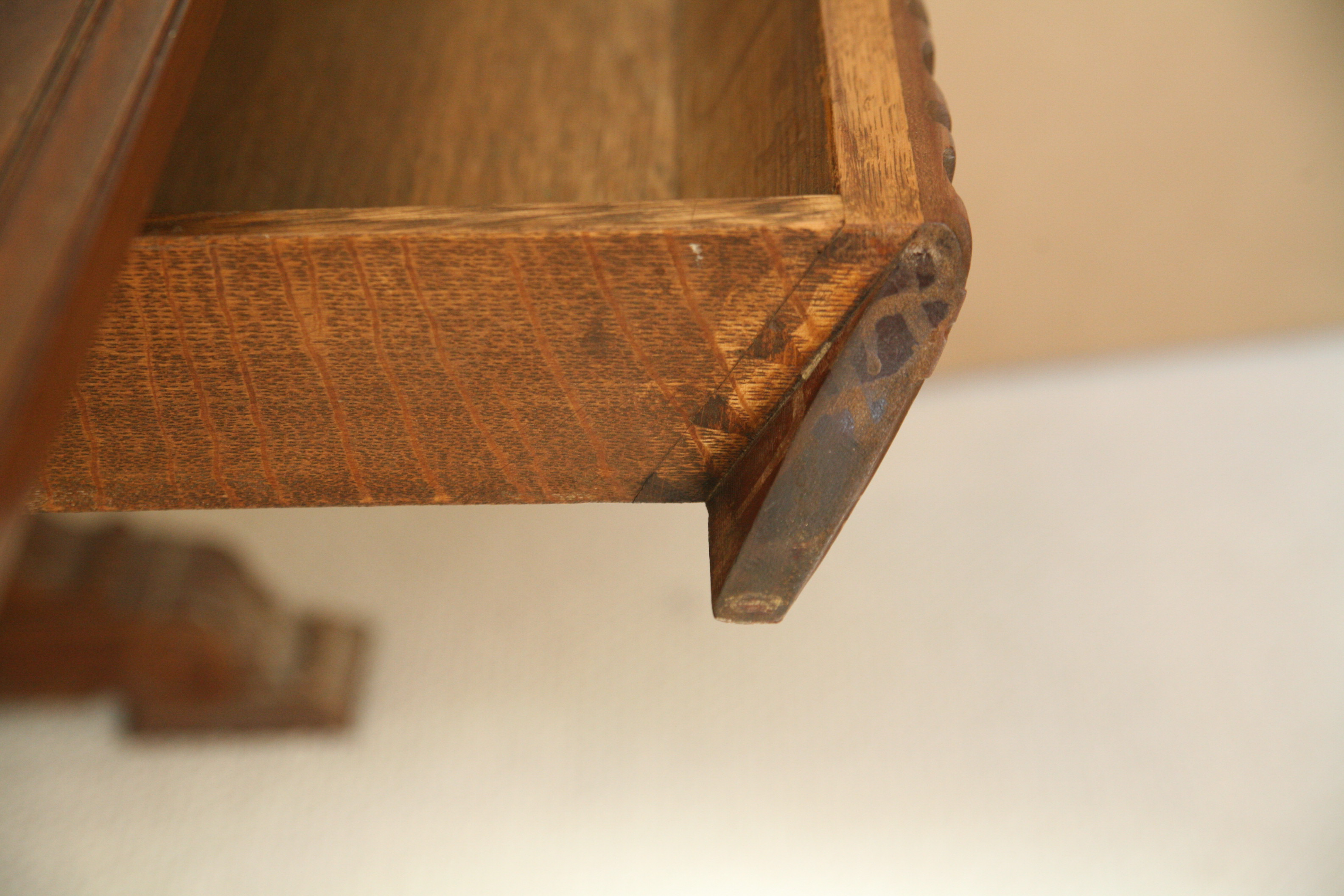 Vintage Italian Renaissance Style Walnut Refectory Library Table