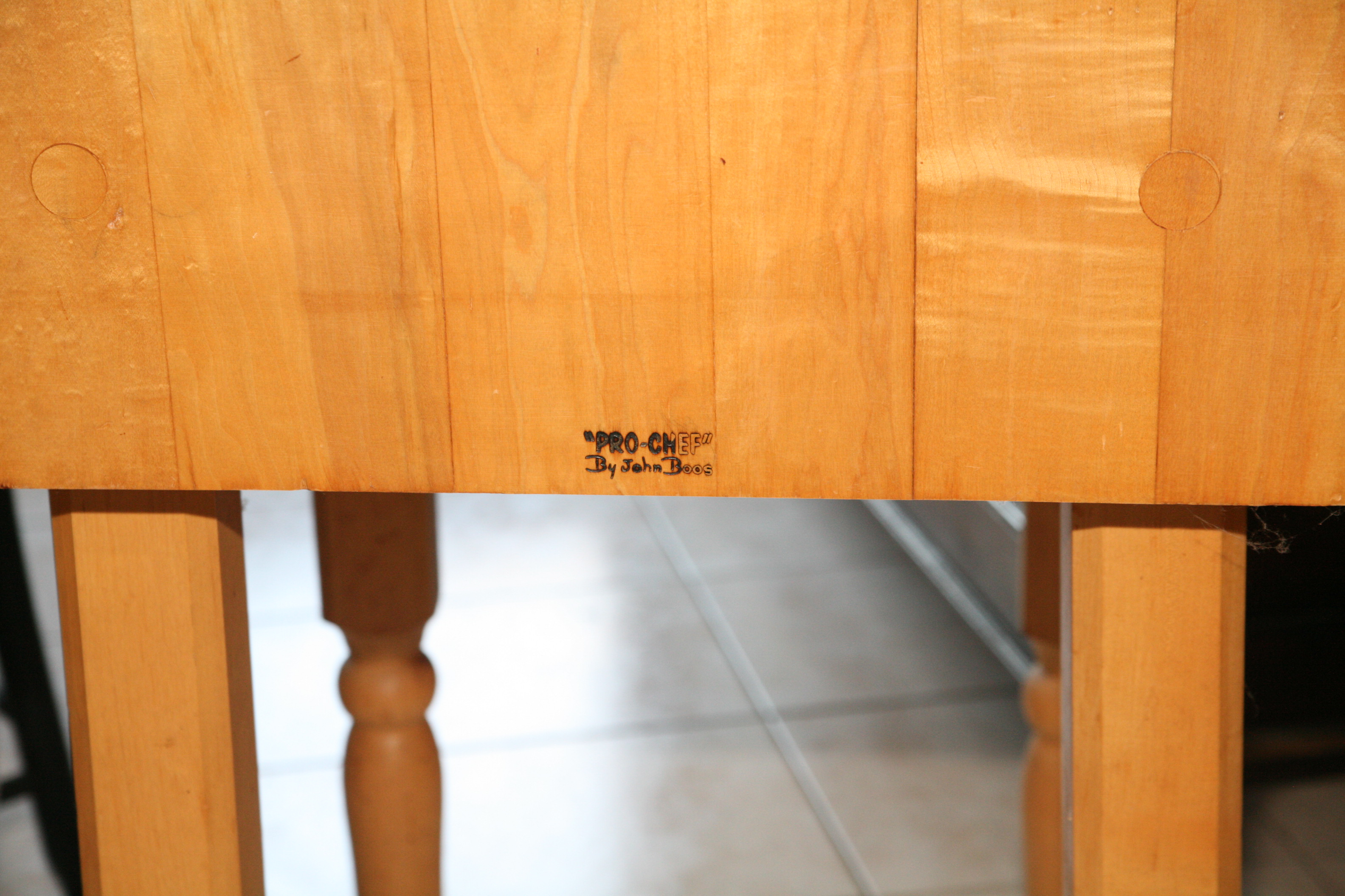 "Prof-Chef" Butcher Block by John Boos