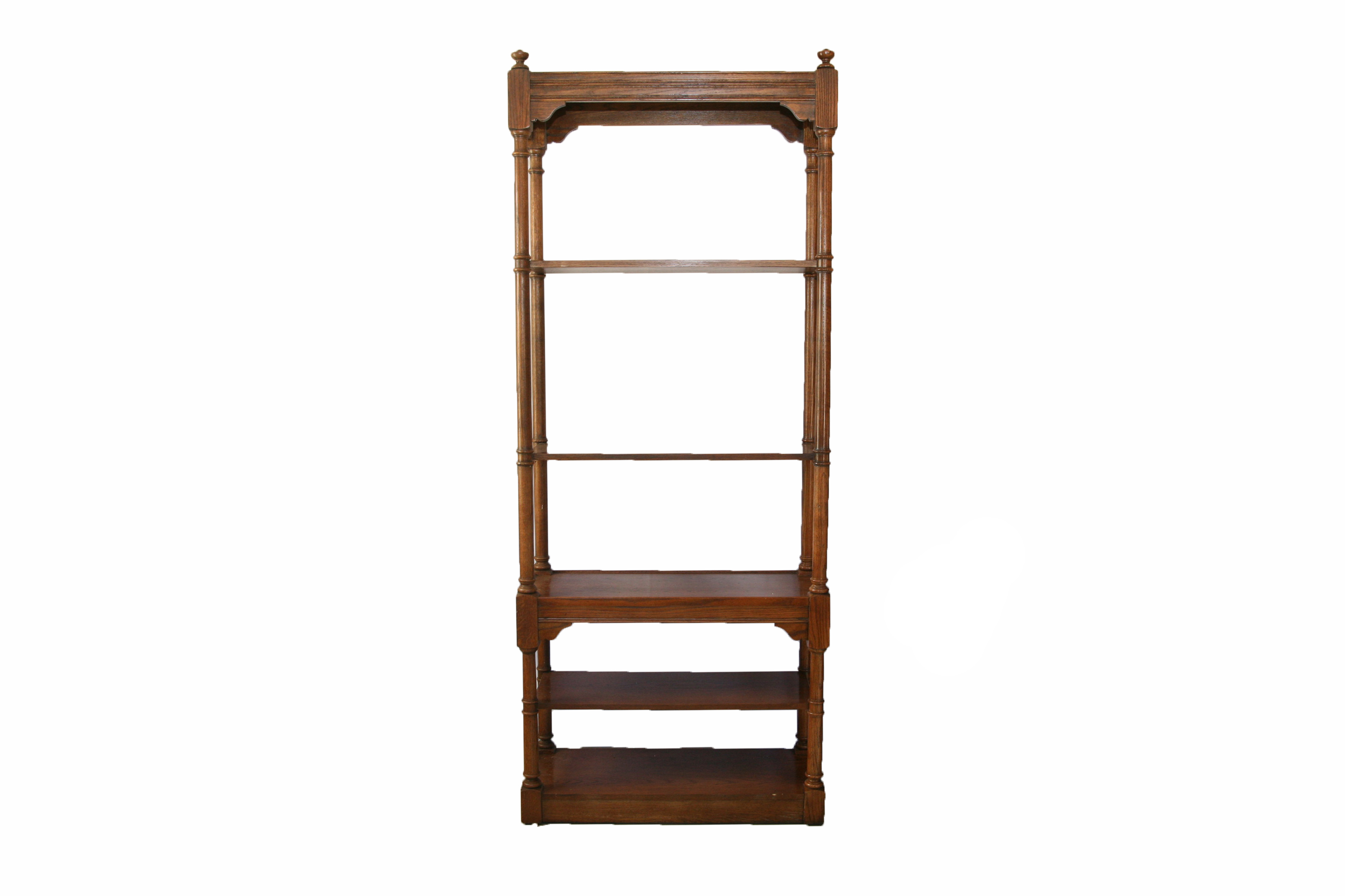 Oak Shelving Unit