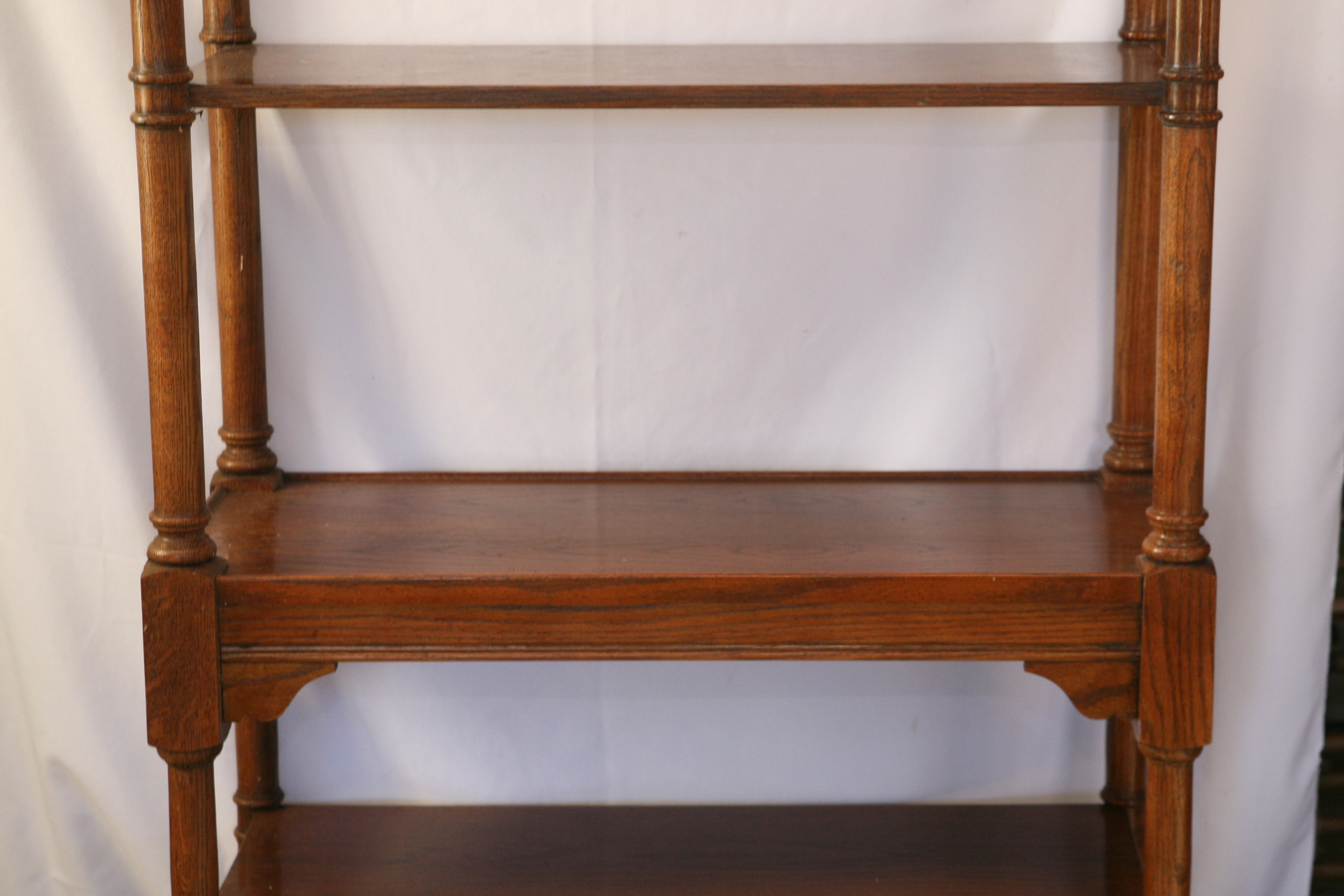 Oak Shelving Unit