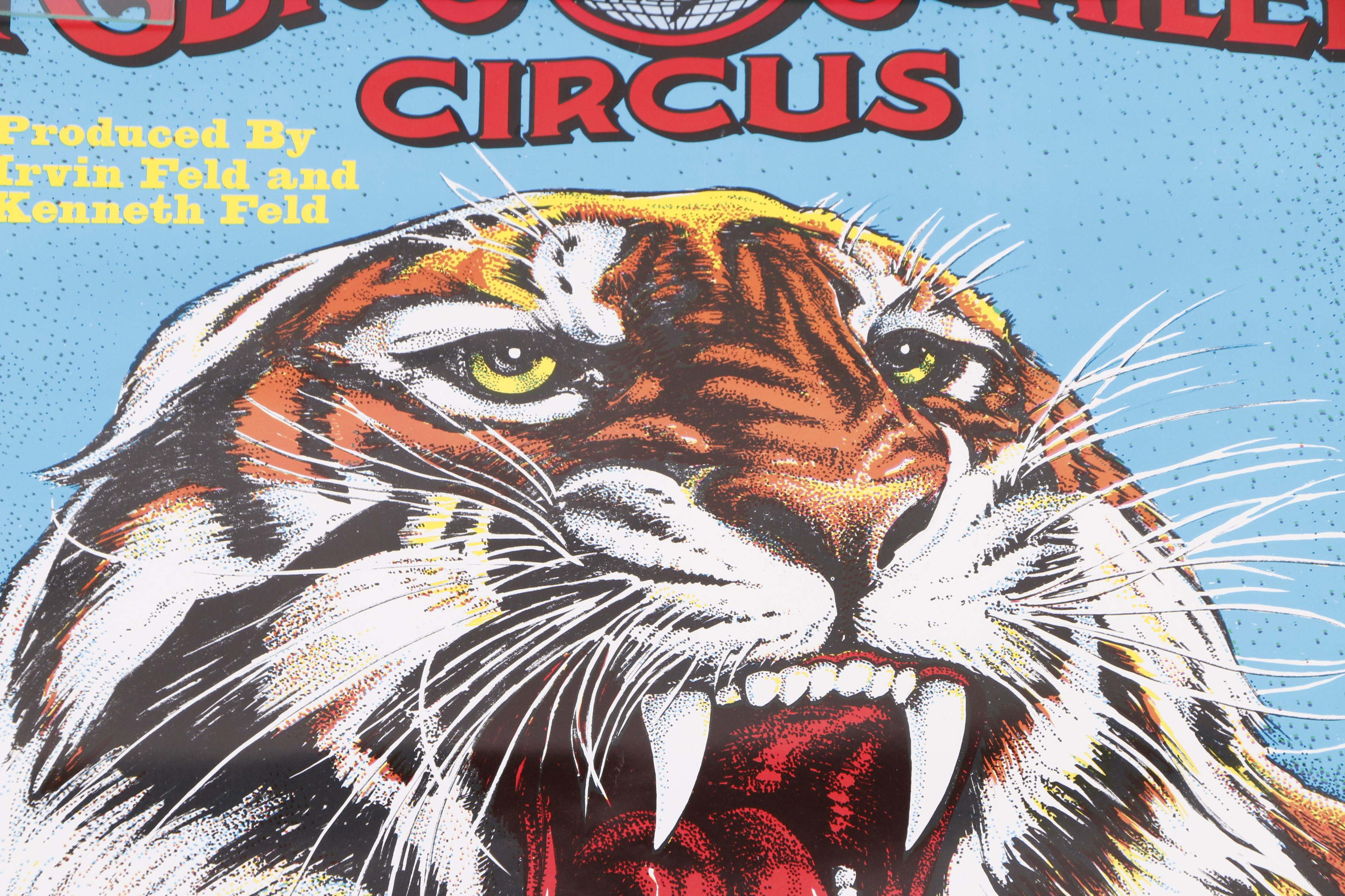 1981-1984 Ringling Bros. and Barnum & Bailey Circus Offset Lithograph Posters