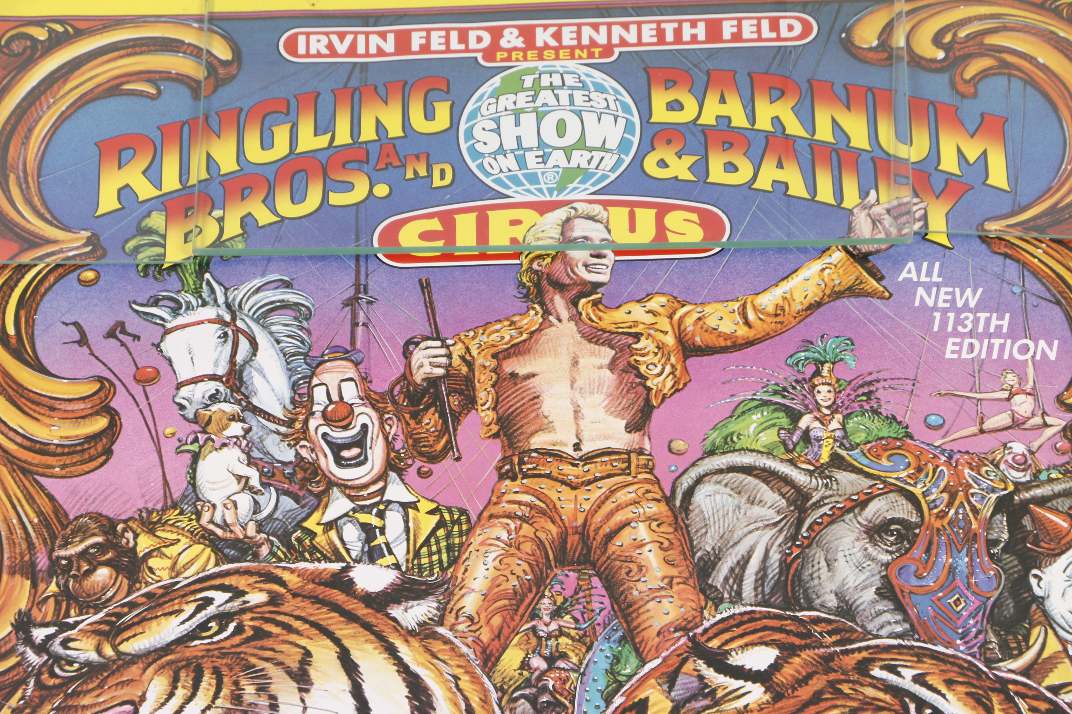 1981-1984 Ringling Bros. and Barnum & Bailey Circus Offset Lithograph Posters