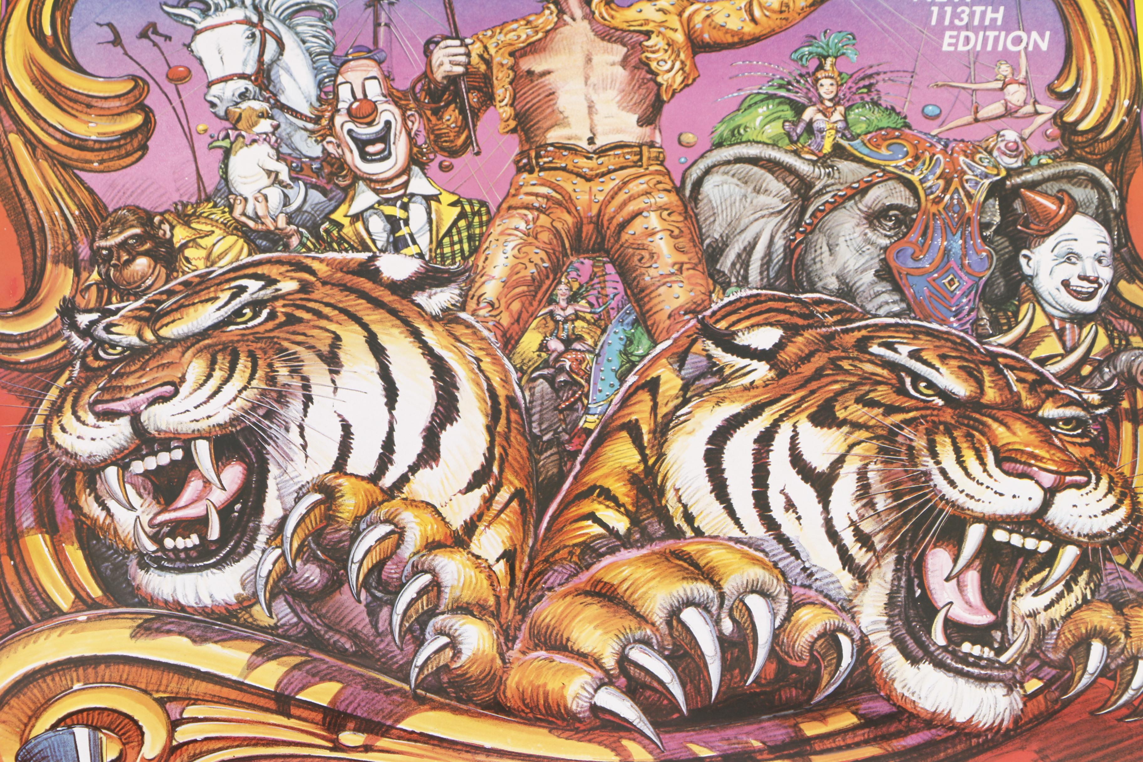 1981-1984 Ringling Bros. and Barnum & Bailey Circus Offset Lithograph Posters